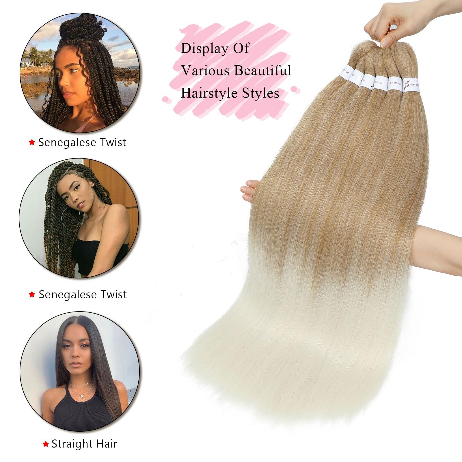Firstcyh Hair pikk pre-stretched punutav juuksepikendus – lisavaade