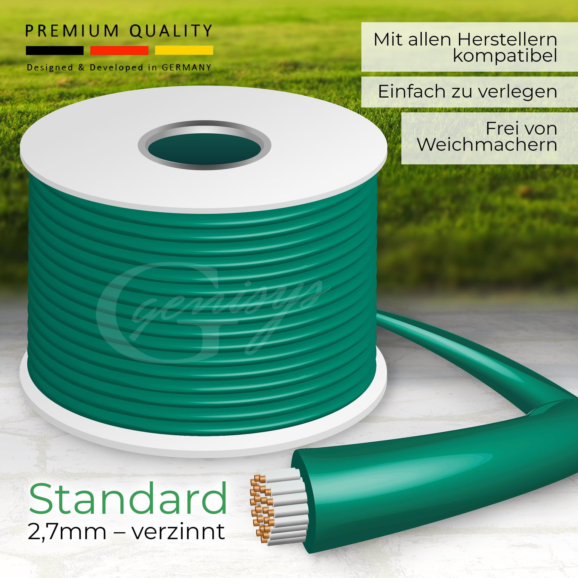 Genisys vastupidav piirdeaedjuhe 2,7 mm – ideaalne remontiks – detailne vaade