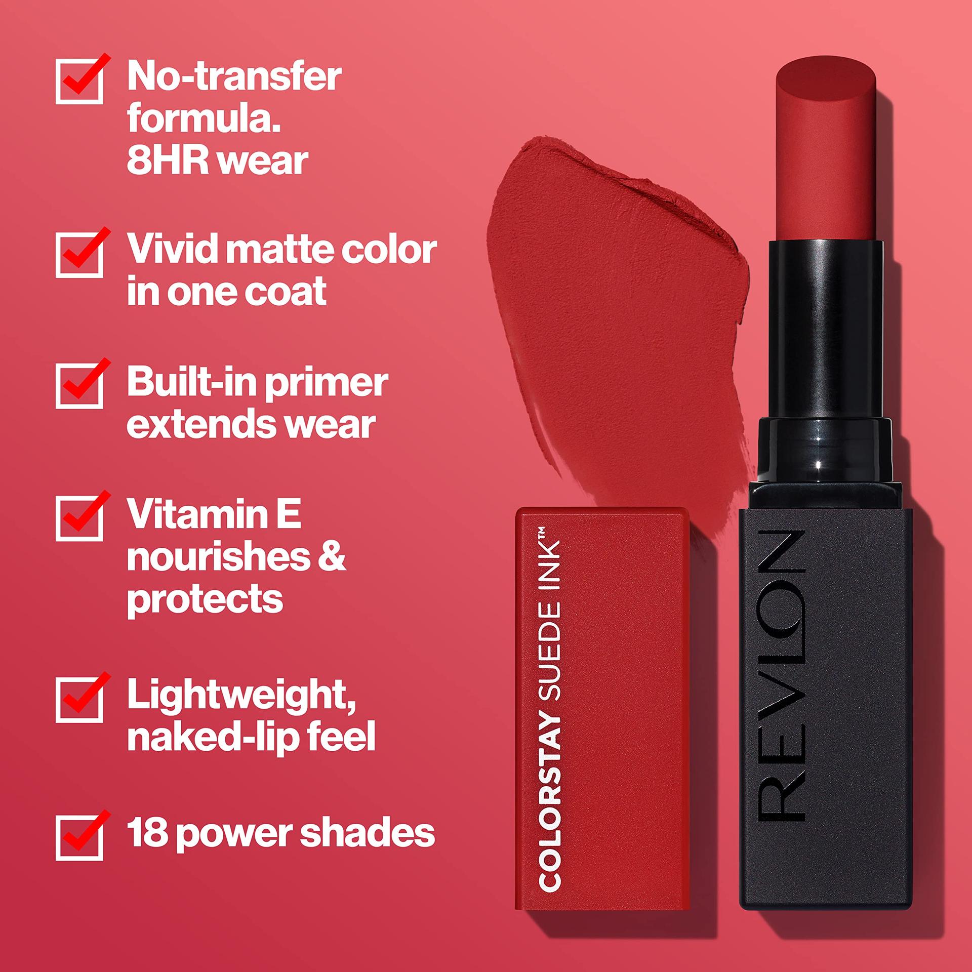 Revlon kauakestev matt huulepulk – pehme hooldus ja värv – detailne vaade