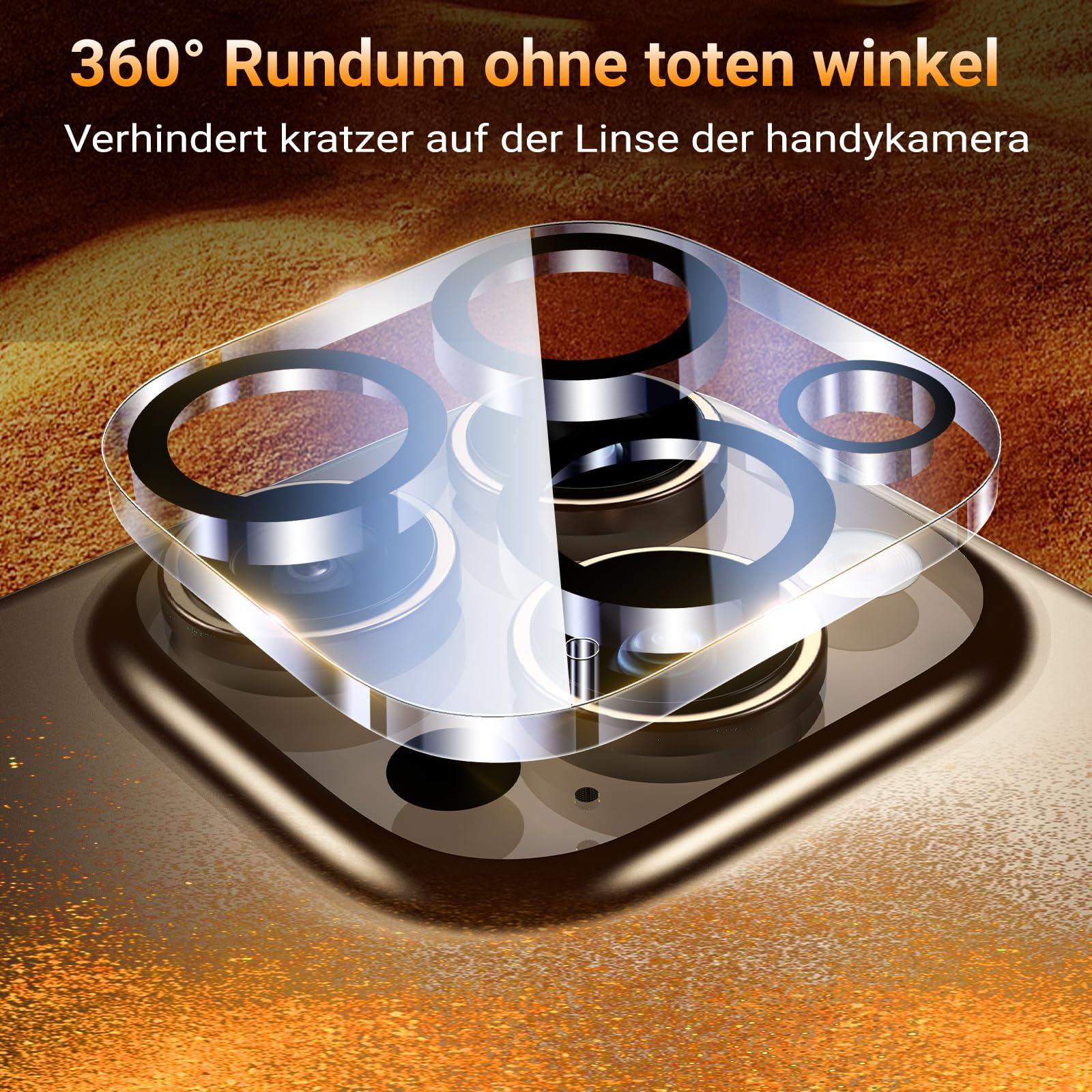 UniqueMe karastatud privaatsusklaas iPhone 16 Pro — 2+2 komplekt – pilt 8