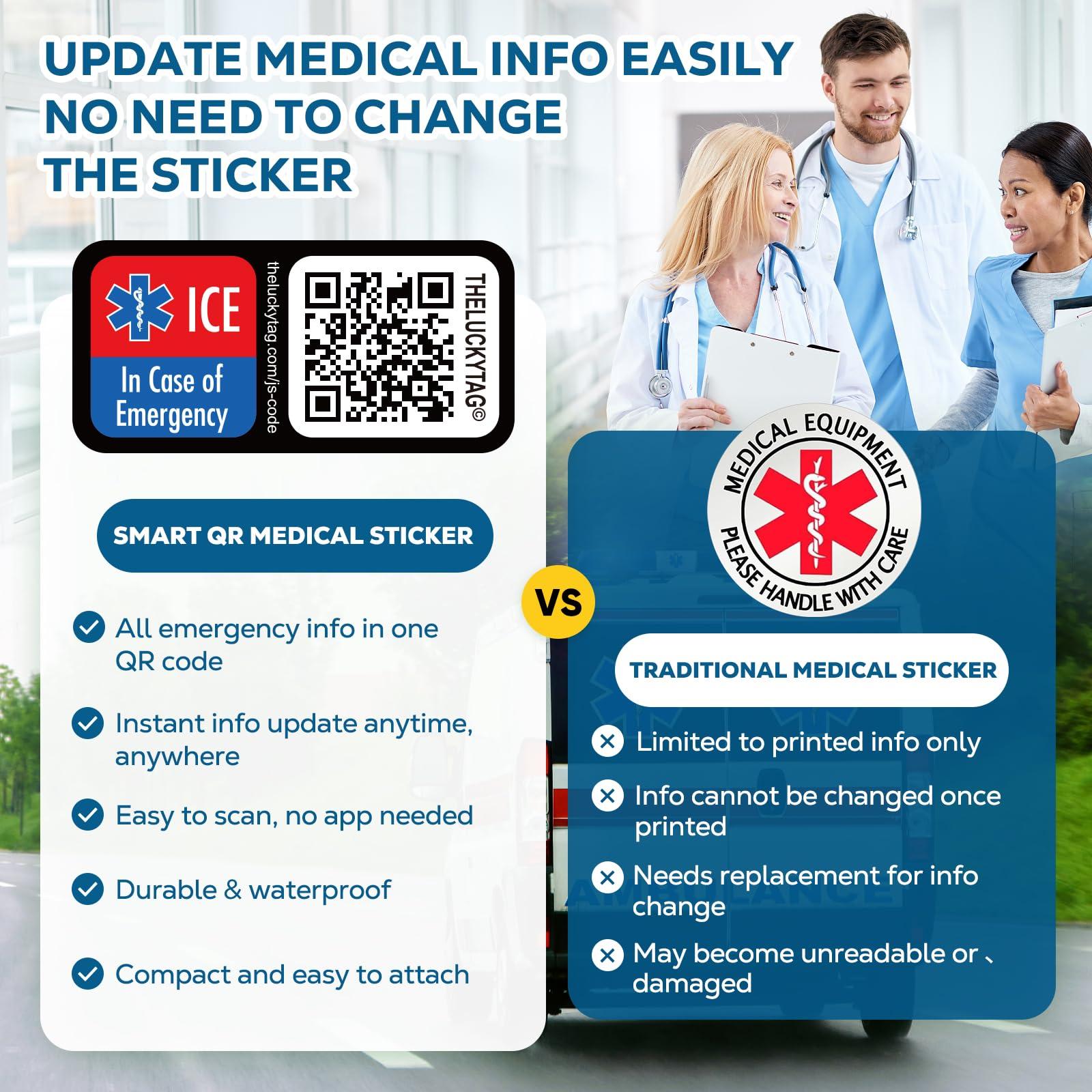 Theluckytag meditsiiniline QR-ID-ripats sportimiseks ja – pilt 6