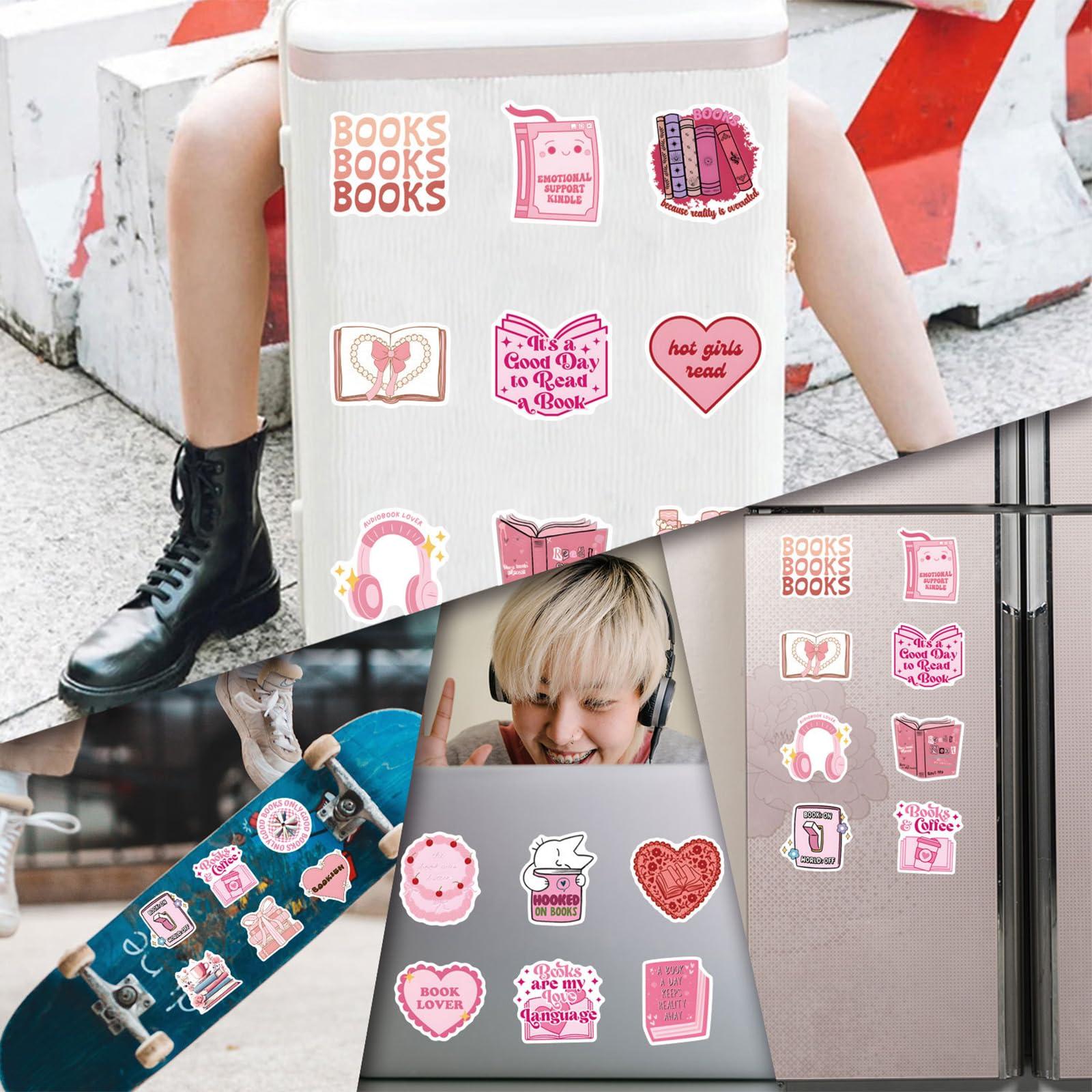 Moguri roosad raamatu-stickerid — dekoratiivne komplekt – pilt 6