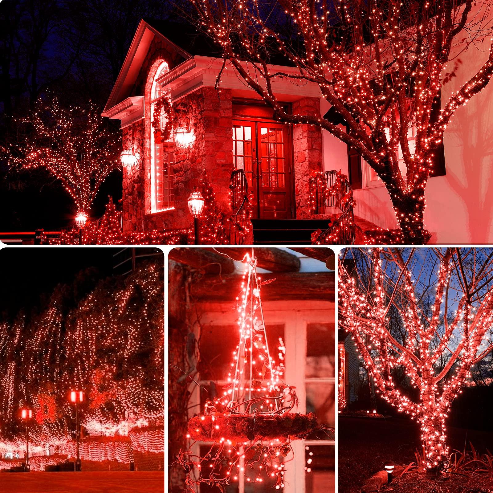 EvaStary punane 10 m LED-valguste rida – romantiline deko – pilt 7