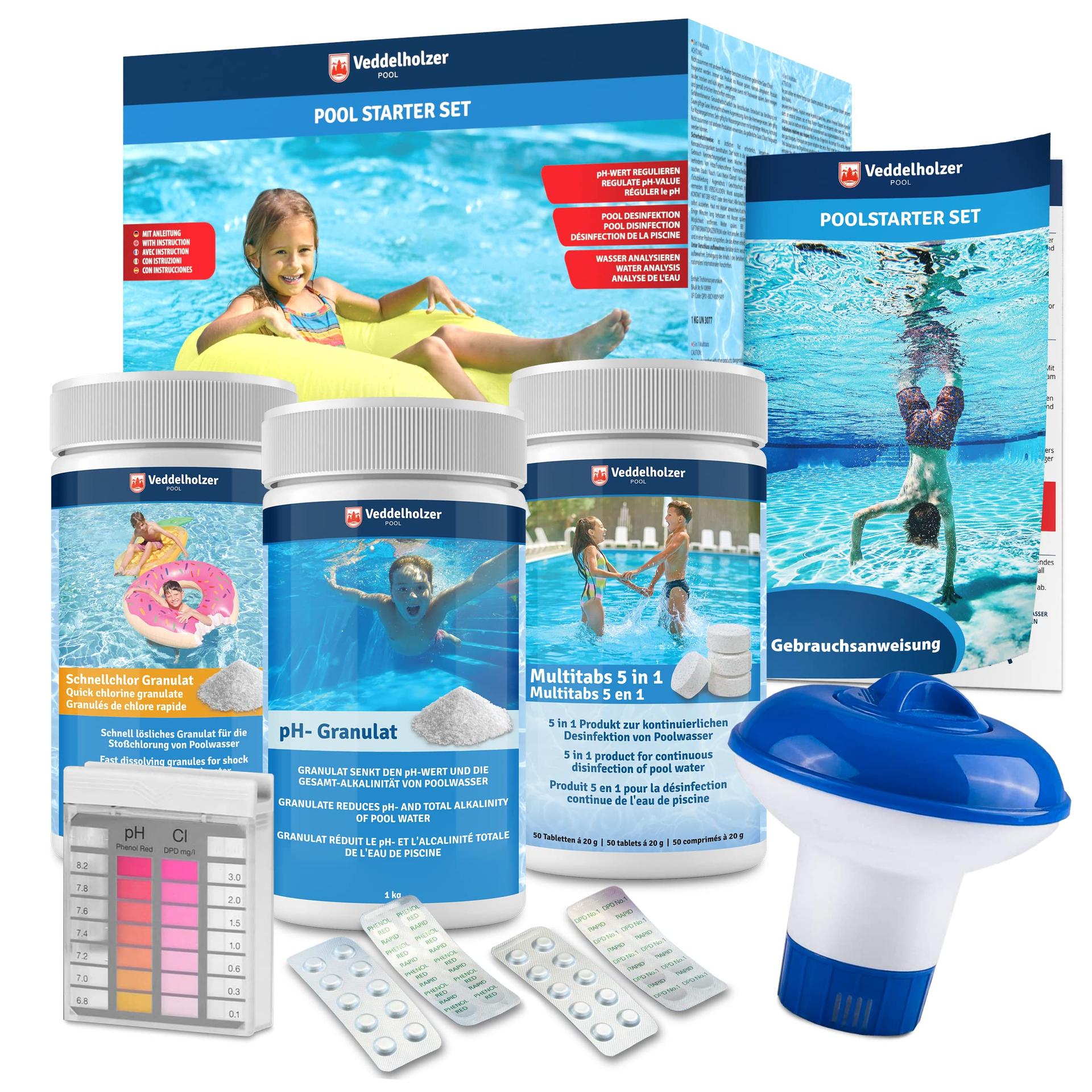 Veddelholzer MiniPoolSetFBA 5-in-1 basseinikomplekt