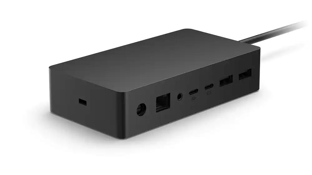 Microsoft Surface Dock 2 – pakend ja tarvikud