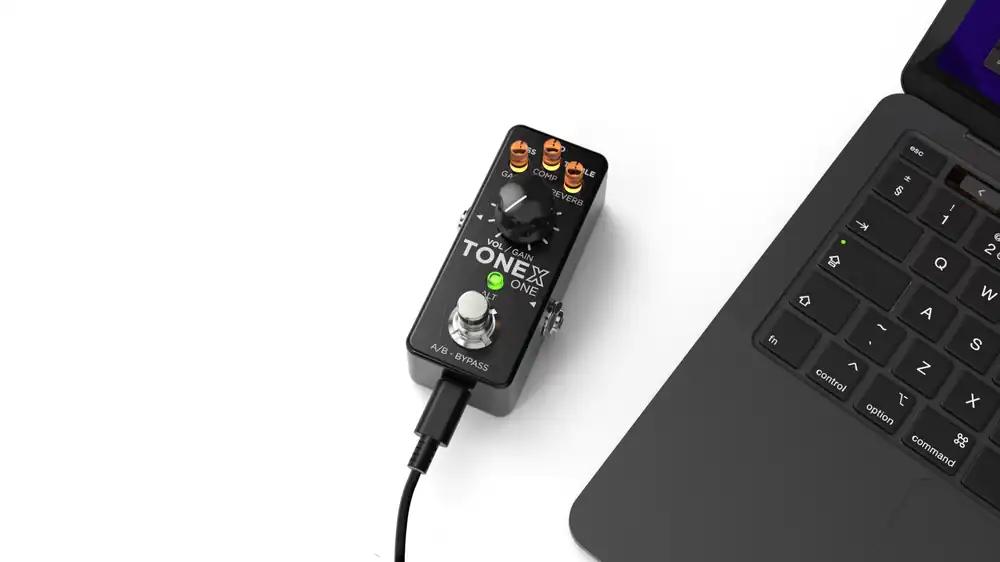 IK Multimedia ToneX One – detailne vaade