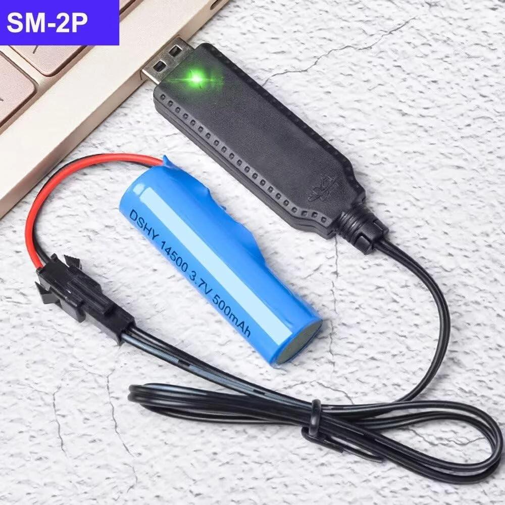 Berfea USB-laadija 3,6–3,7V LiPo akudele – turvaline laadimine – kasutusnäide