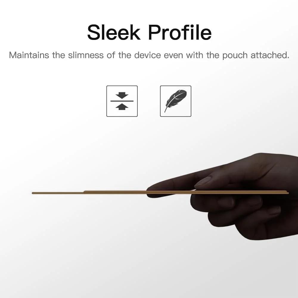 MoKo pehme PU-kattega Apple Pencil hoidja ja kaitse – pilt 6