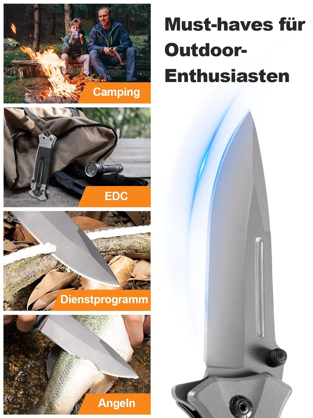 Rolgno vastupidav 3Cr13 teraga taskunoa – ideaalne matkaks – pilt 7
