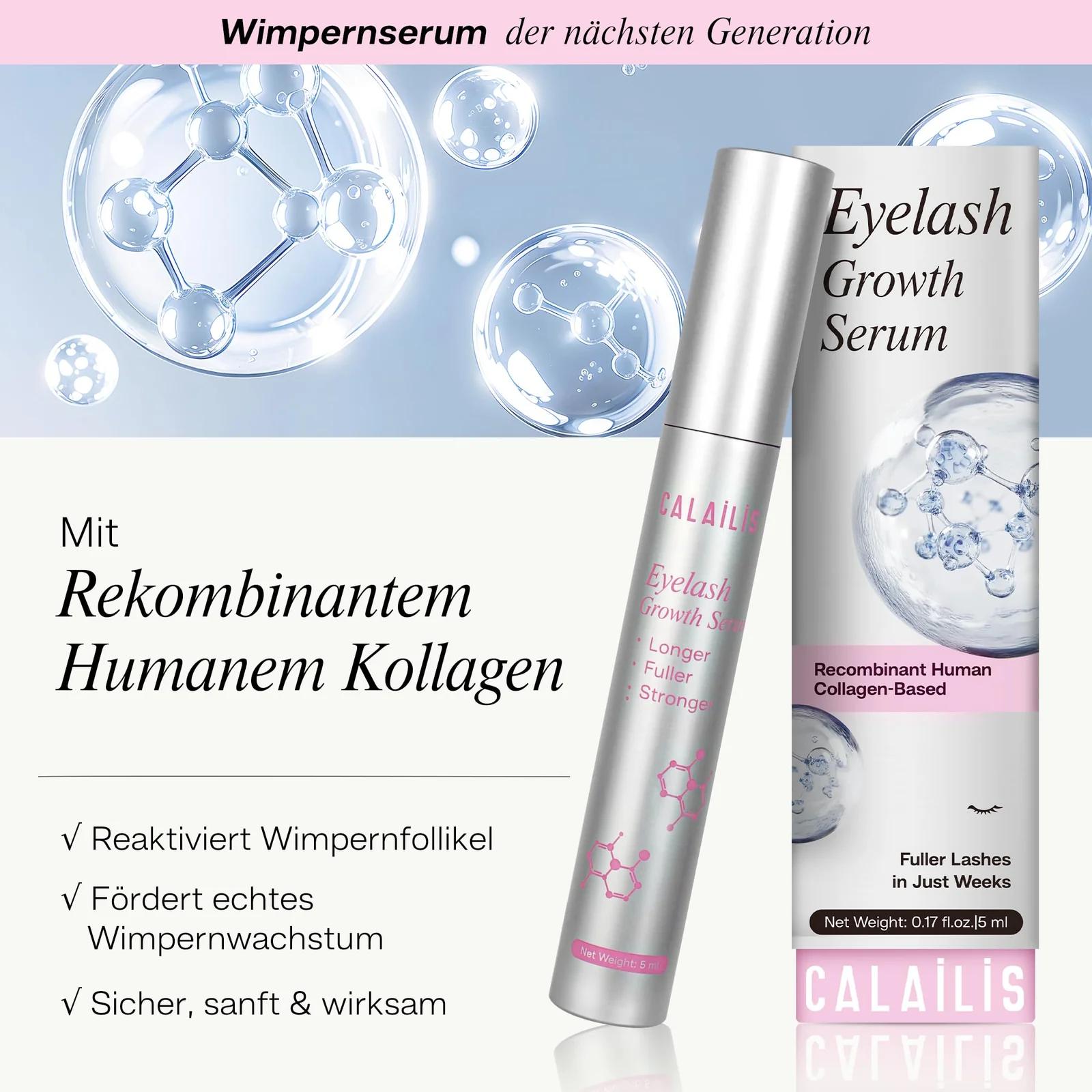 CALAILIS rikastav ripsmeseerum pikematele ja tihedamatele – detailne vaade