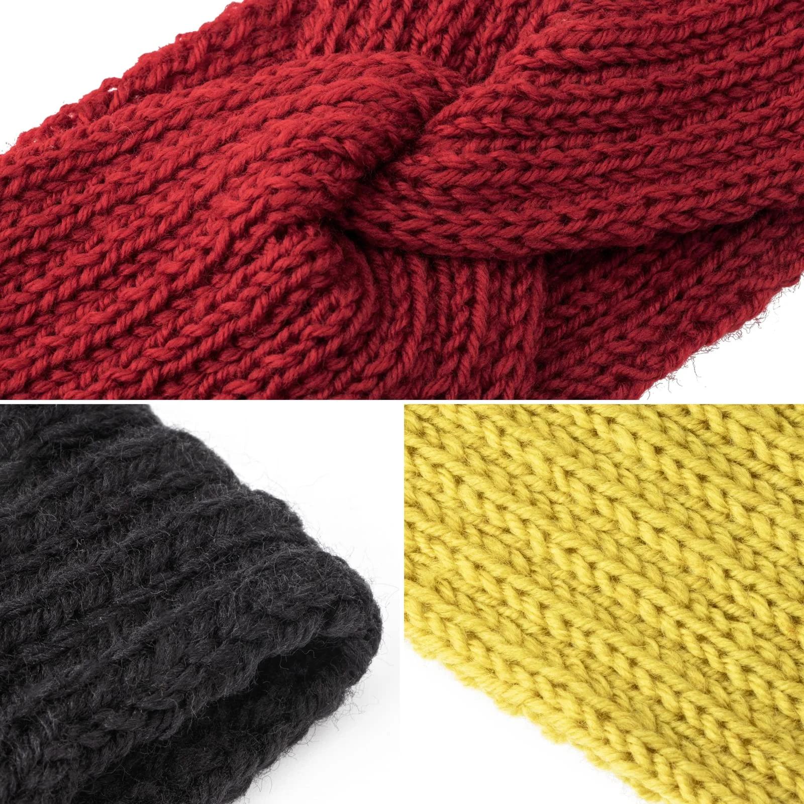 DRESHOW pehme talvine palmikust paks peapael – komplekt – lisavaade
