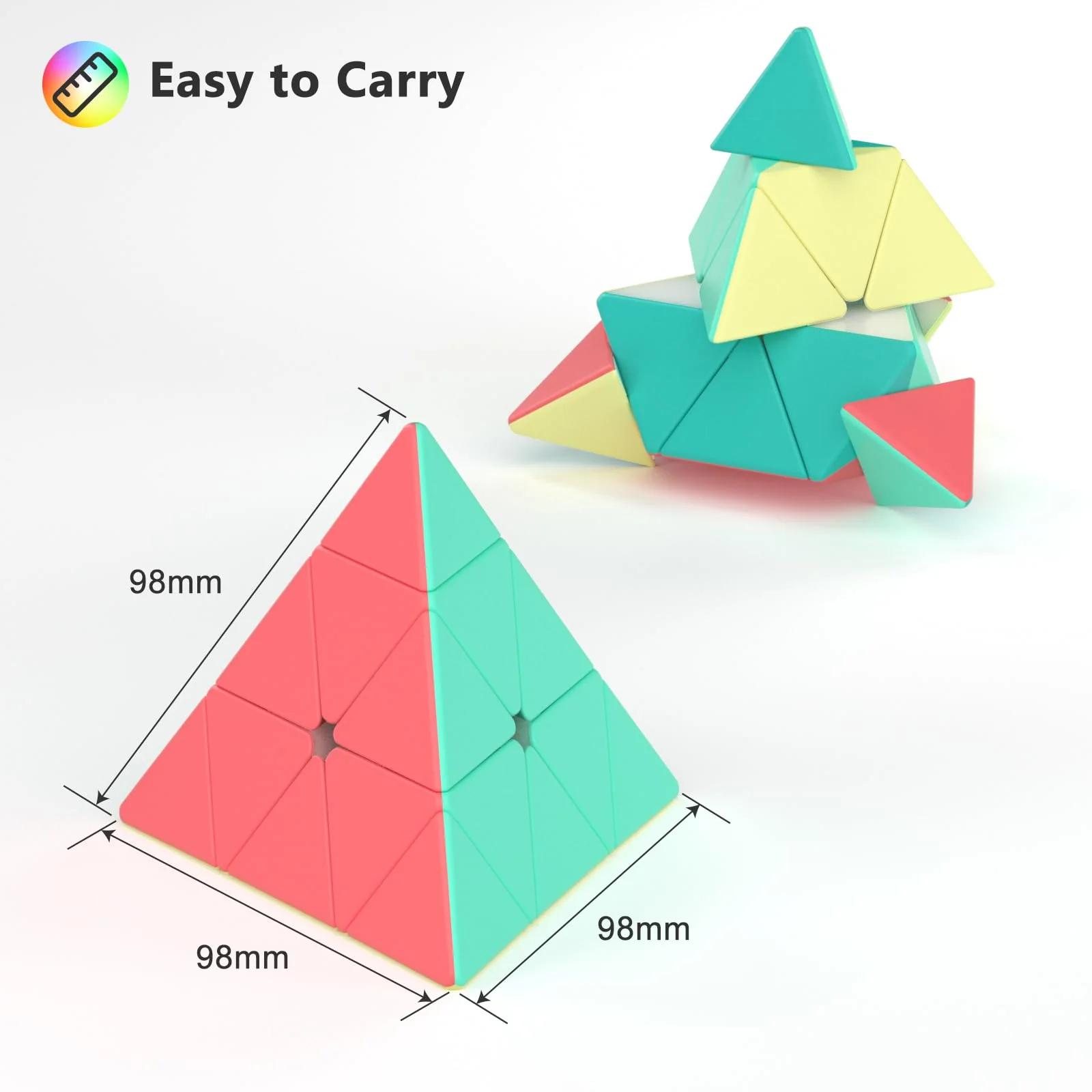 Vdealen pyraminx kiirusmõistatus – vastupidav ja lõbus kingitus – pakend ja tarvikud