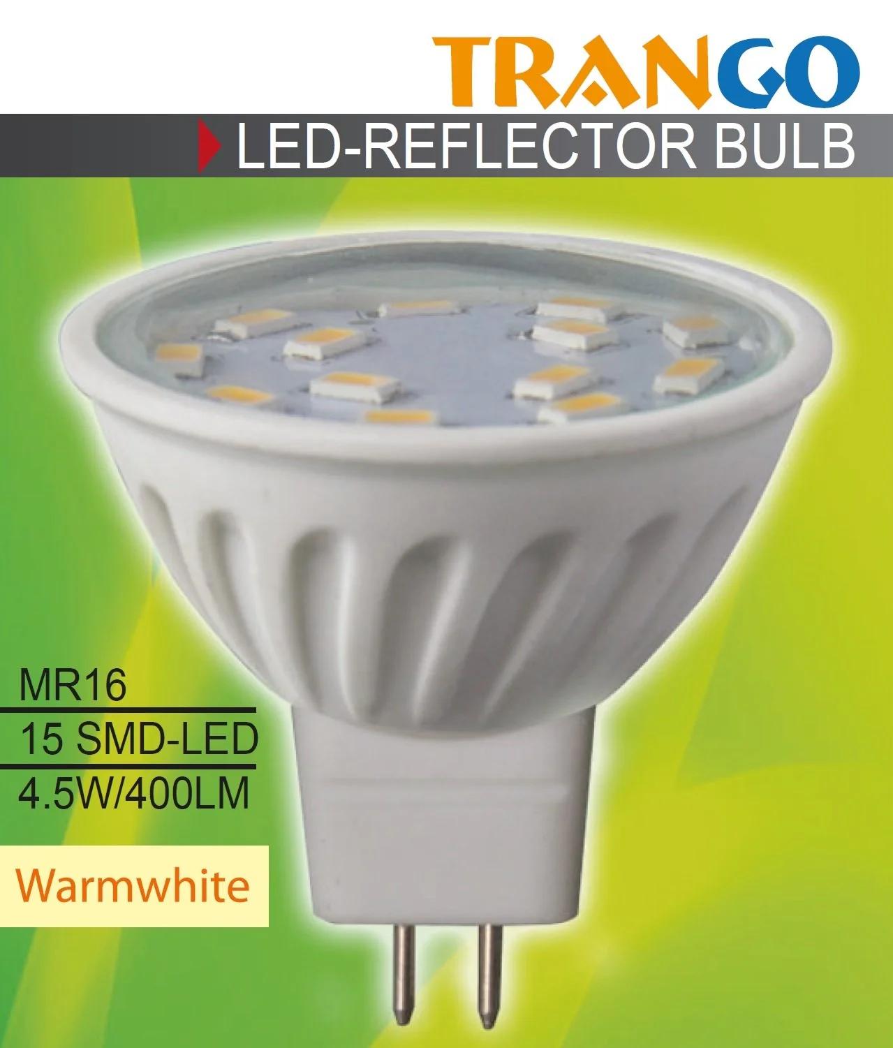 Trango LED MR16 pirn 6W 3000K – soe accent-ruumivalgus – detailne vaade