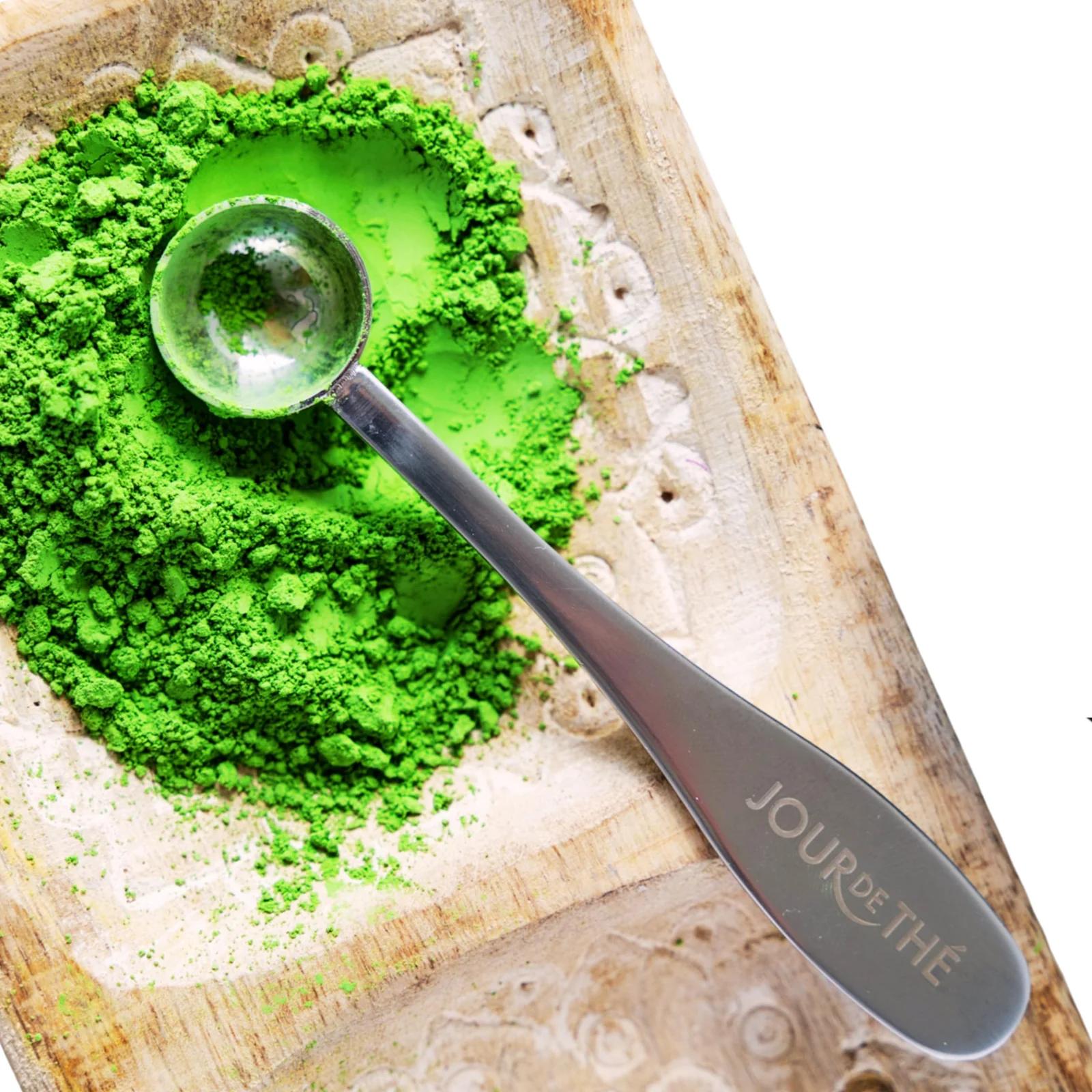 JOUR DE THÉ roostevaba matcha-lusikas — täpne 1 g doseerija