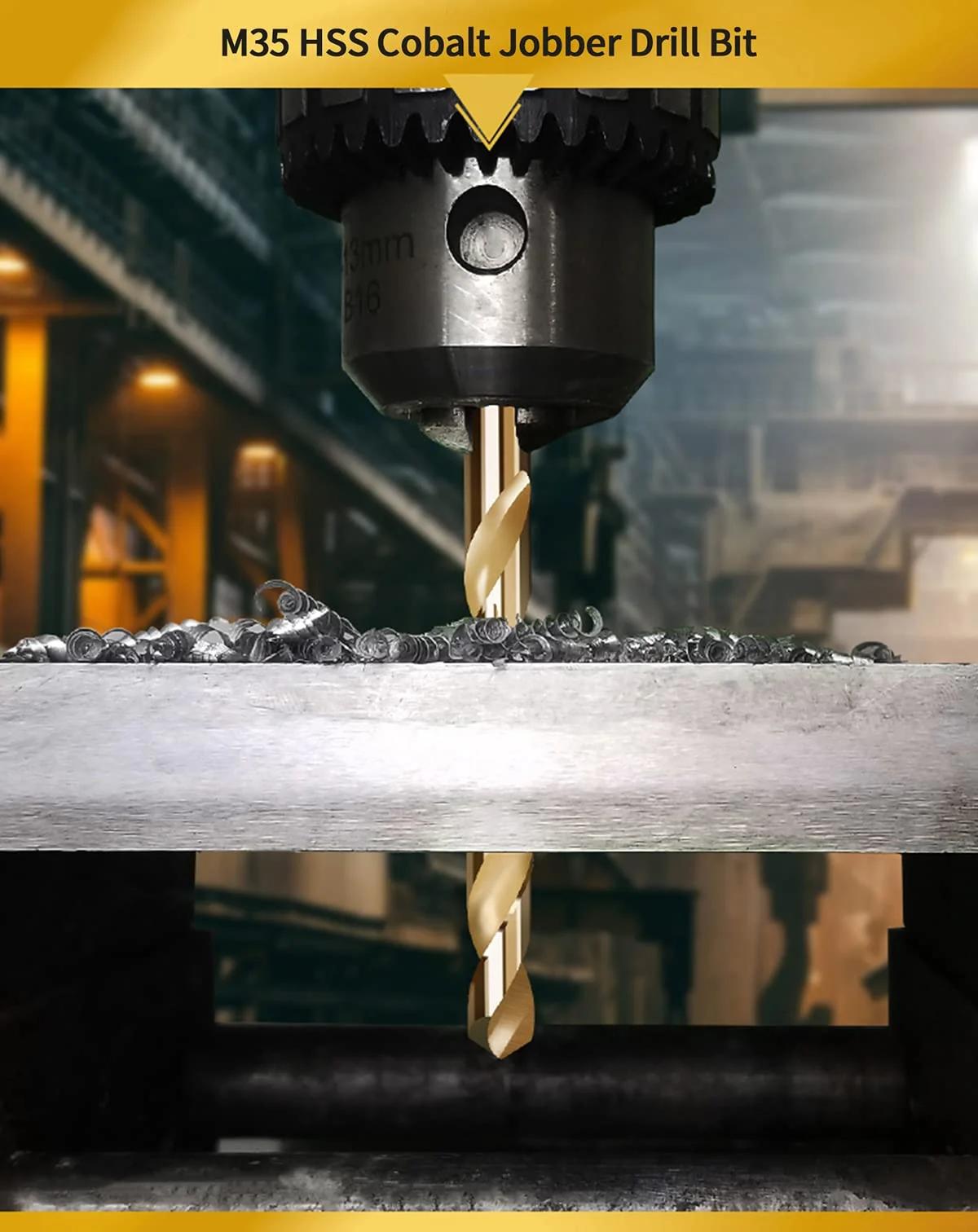 Meccion kobalt-tera 4.8 mm profi-puur – vastupidav materjalile – pakend ja tarvikud