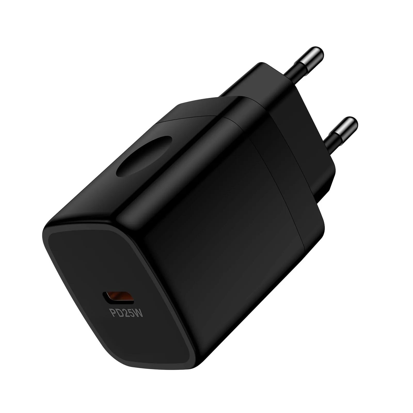 GiGreen kompaktne 25W USB‑C laadija – turvaline reisiadapter