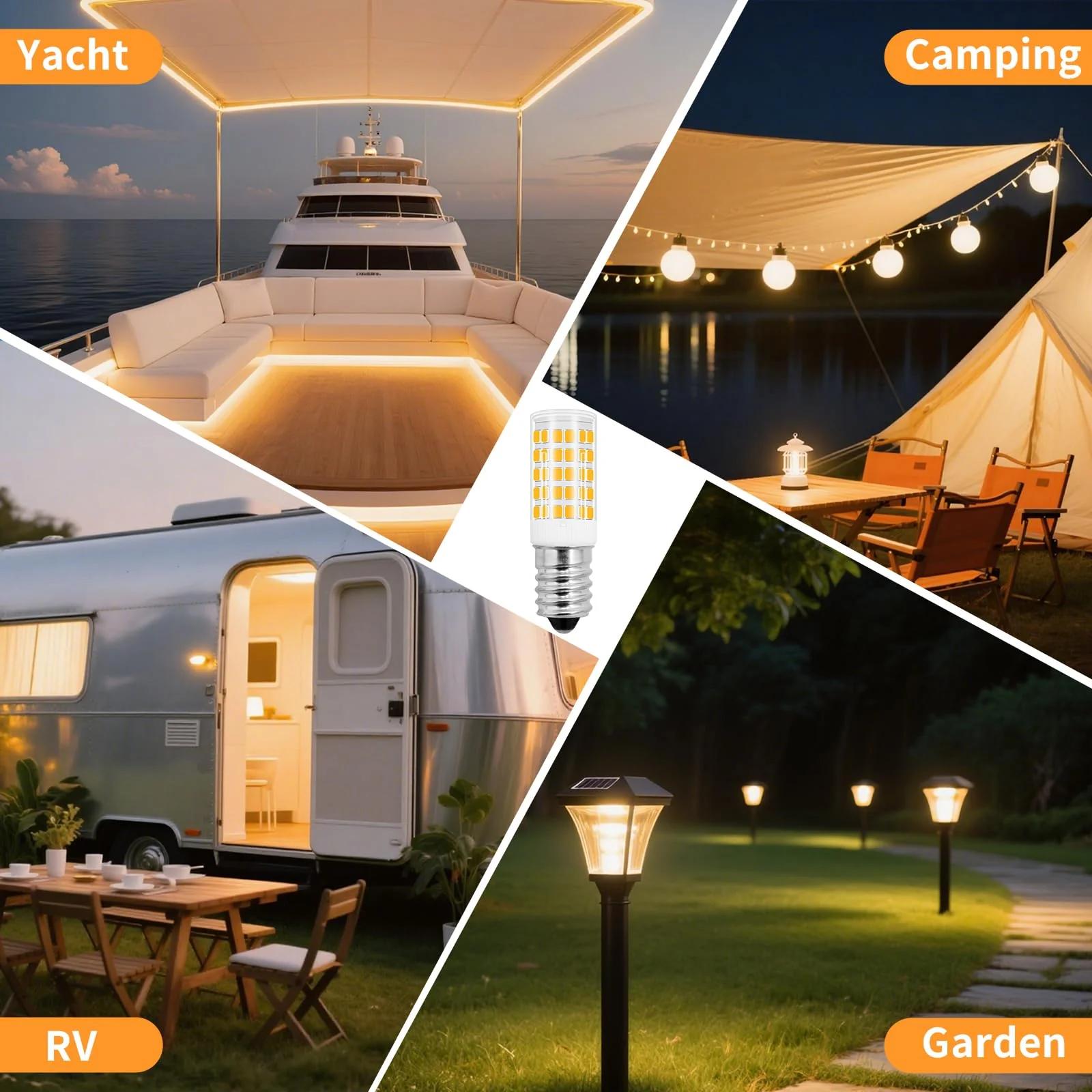 ZHENMING energiasäästlik E14 LED 12V pirn – soe valgus – pilt 7