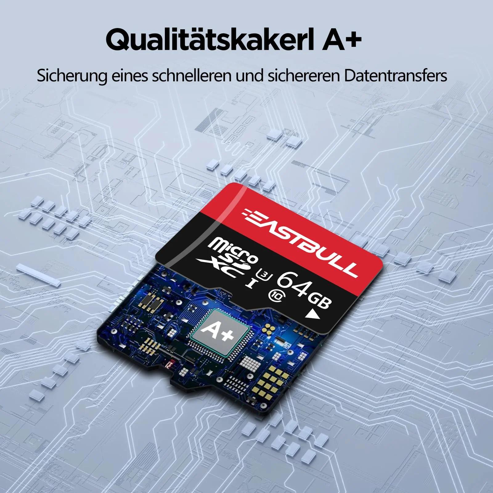 EASTBULL 64GB microSD-kaart komplekt – vastupidav salvestus – pilt 8