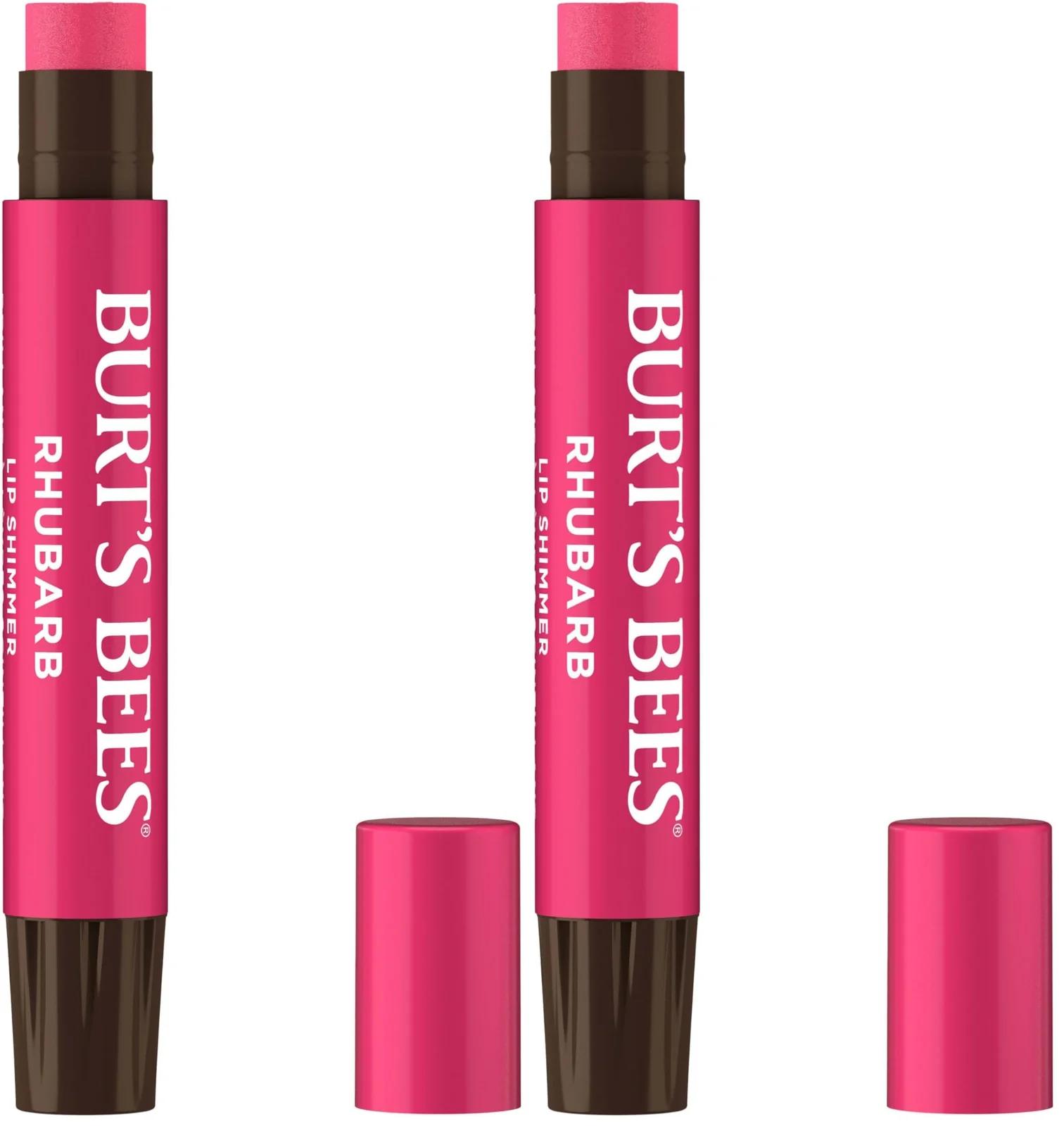 Burt’s Bees niisutav huuleläige rabarberiga – pehme viimistlus