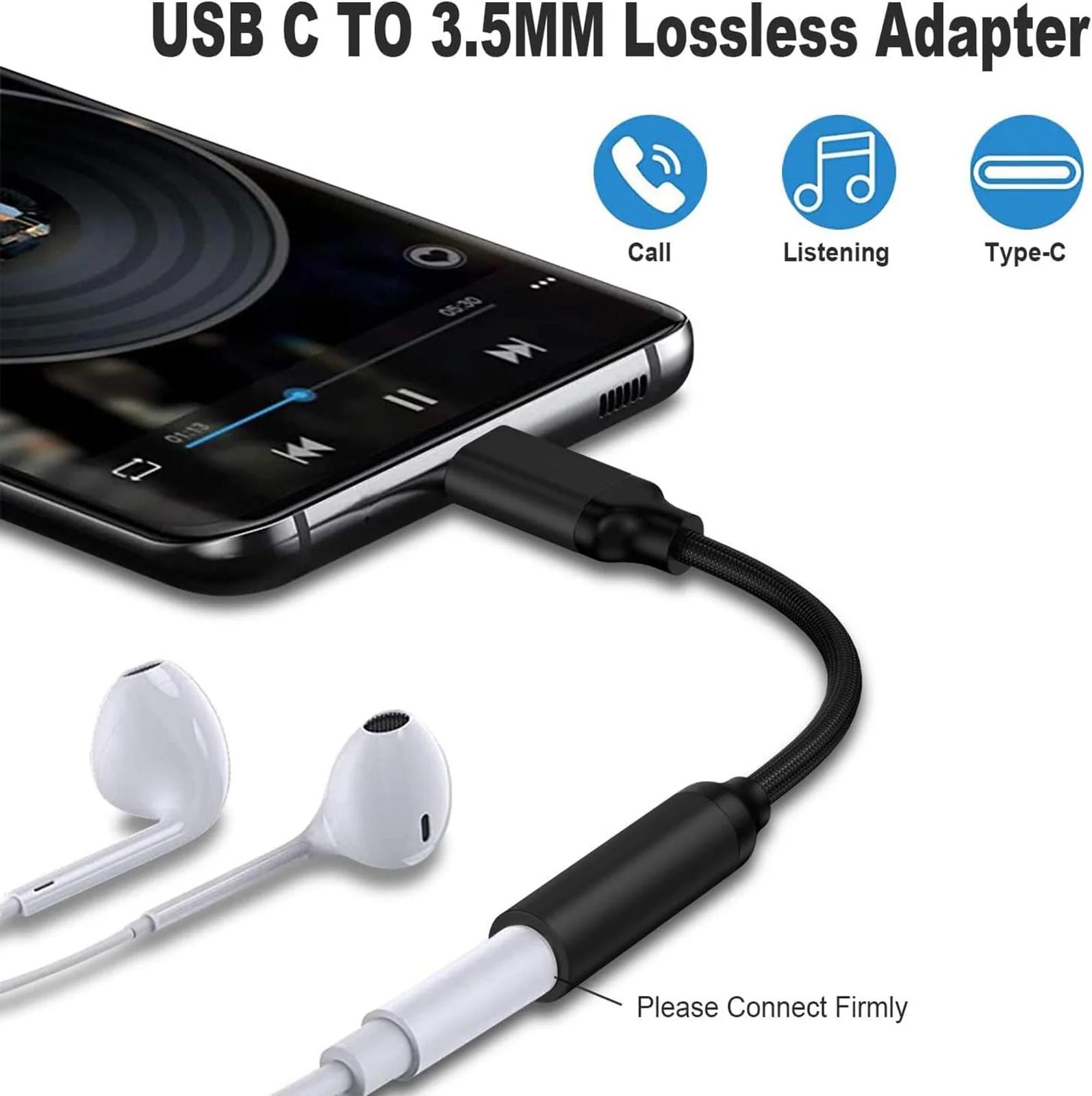 MOSON USB-C kuni 3,5 mm adapter – Hi-Fi heli kaasas – kasutusnäide