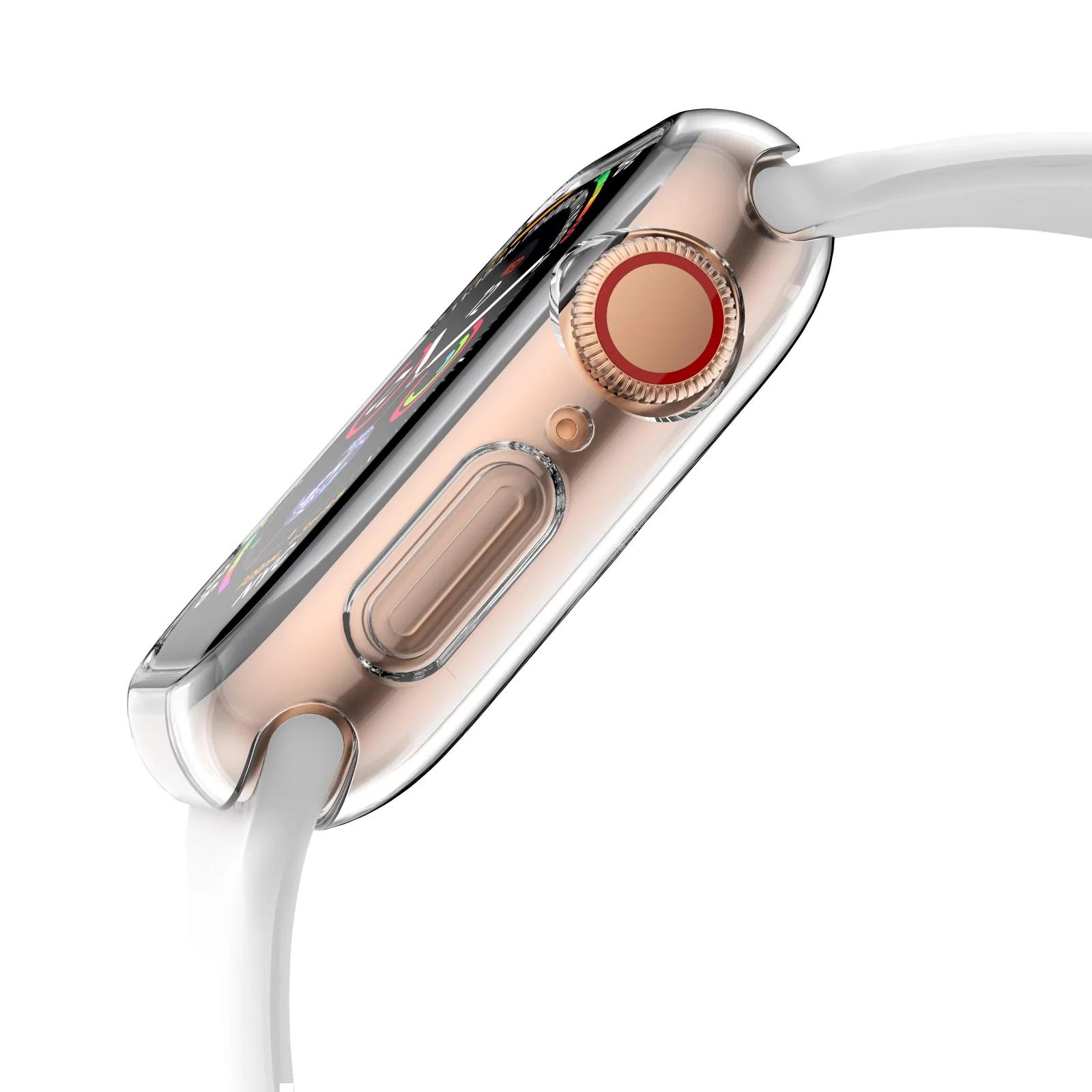 HANKN pehme TPU kaitseümbris Apple Watch 46 mm läikiv – kasutusnäide