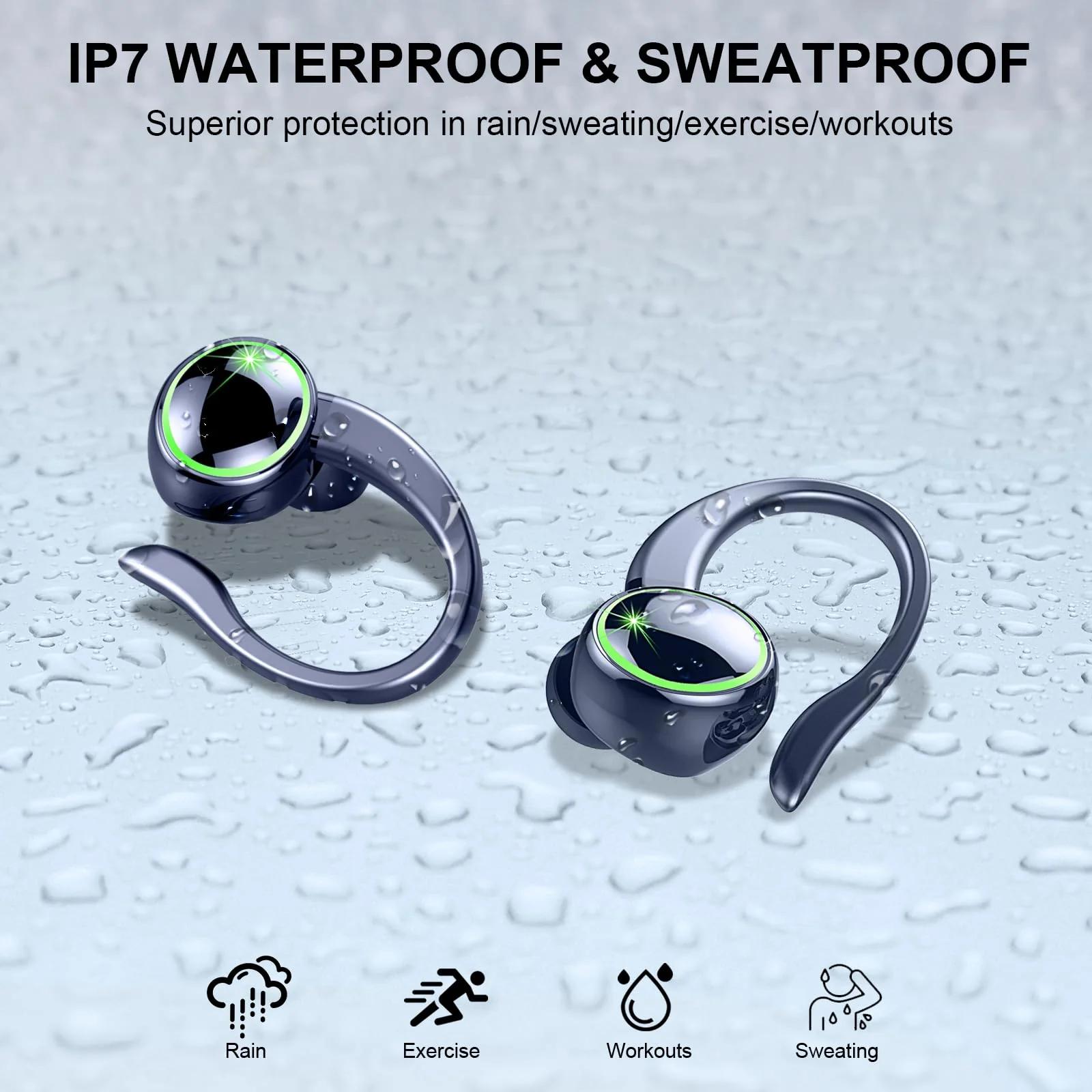 Matast sportlik veekindel C16 in-ear kõrvaklapid Hi‑Fi heliga – pilt 6