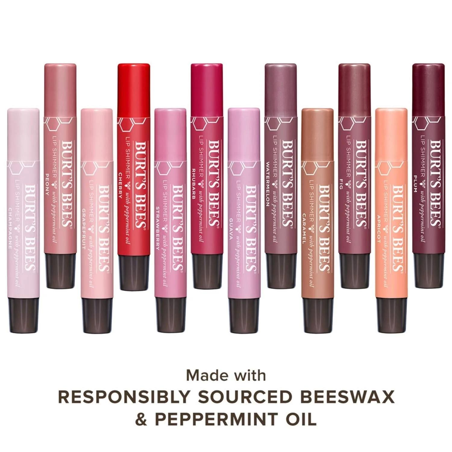 Burt’s Bees niisutav huuleläige rabarberiga – pehme viimistlus – pilt 7