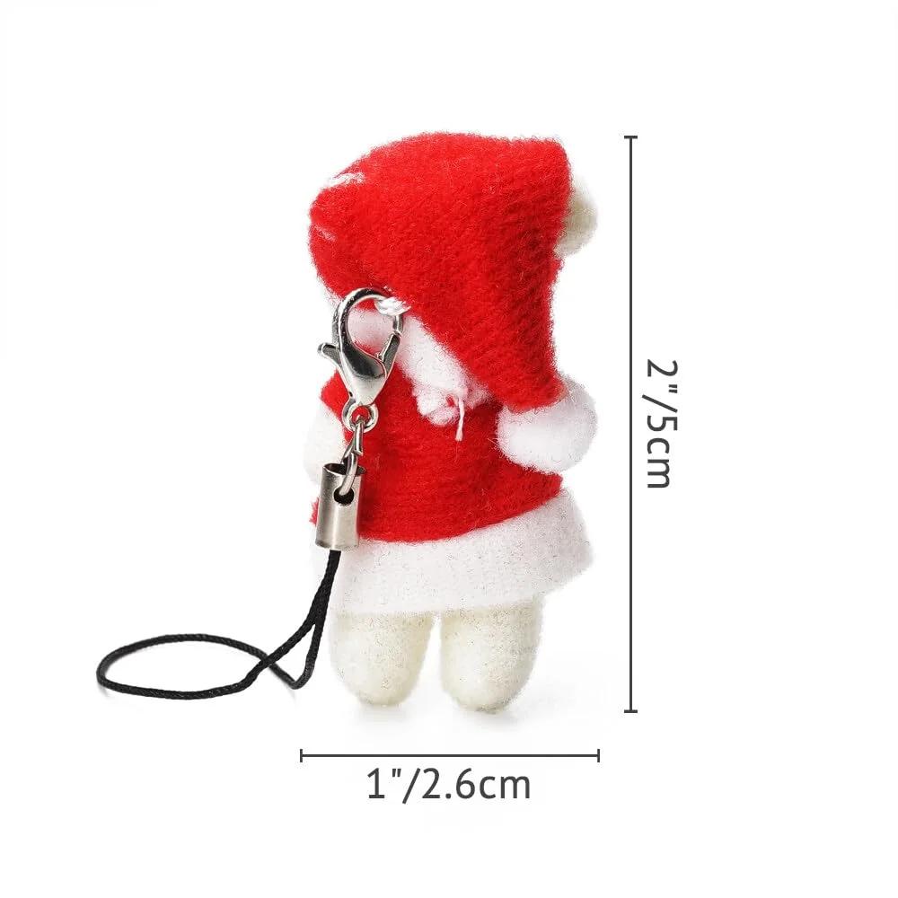 Odoria pehme mini-teddi 2,5×5 cm – nukumaja dekor – pakend ja tarvikud