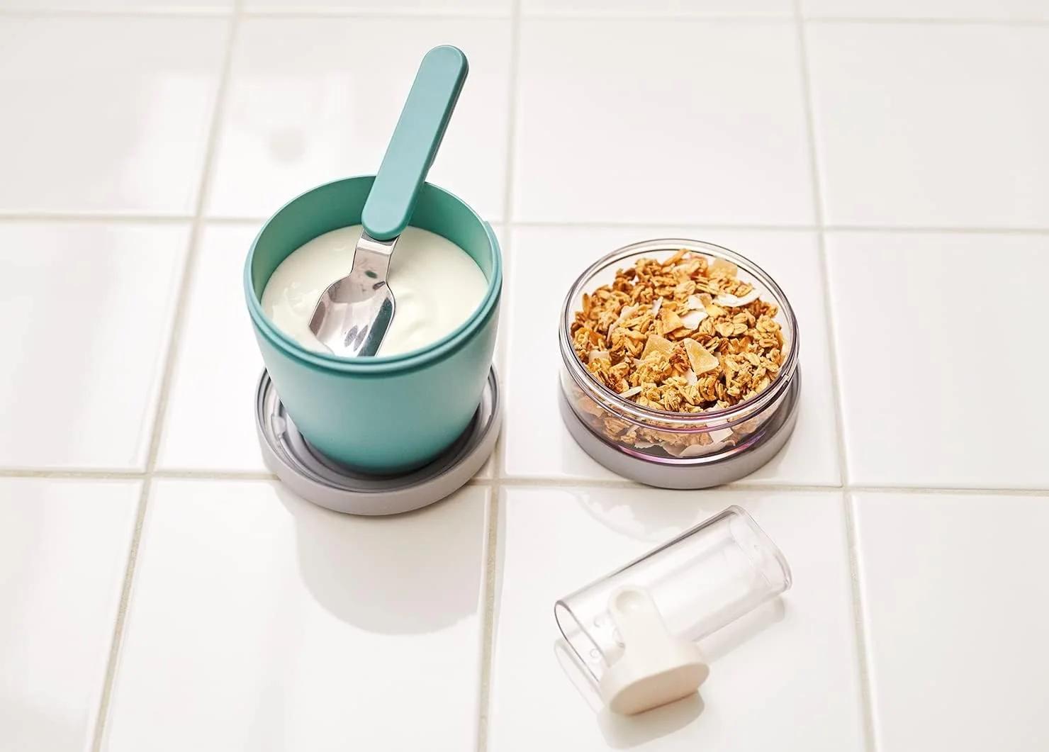 Mepal kõvast plastikust Lunchpot Switch Set – nutikas toidutops – detailne vaade