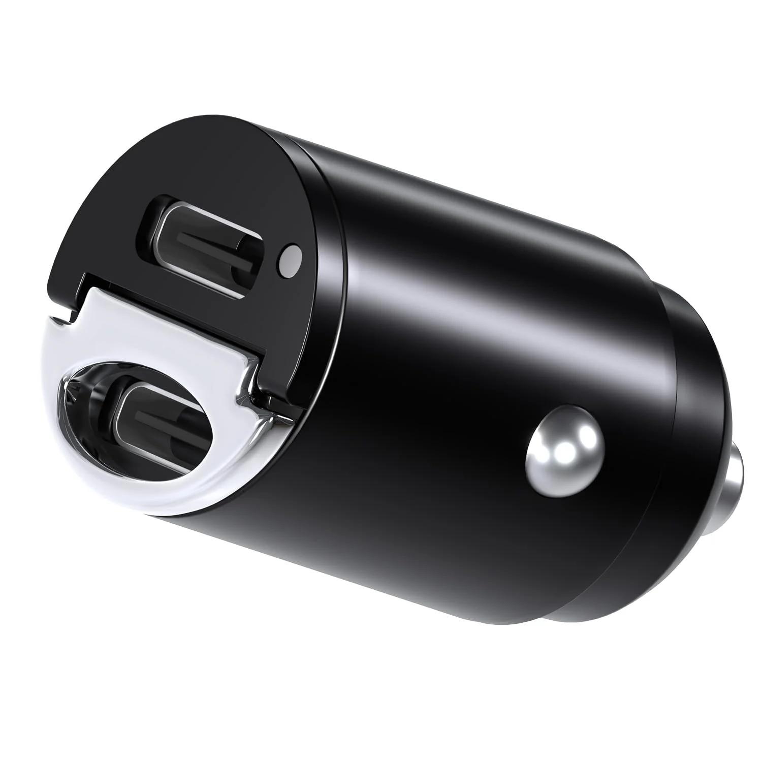 MMOBIEL alumiiniumist 45W auto USB-C laadija kiire laadimisega