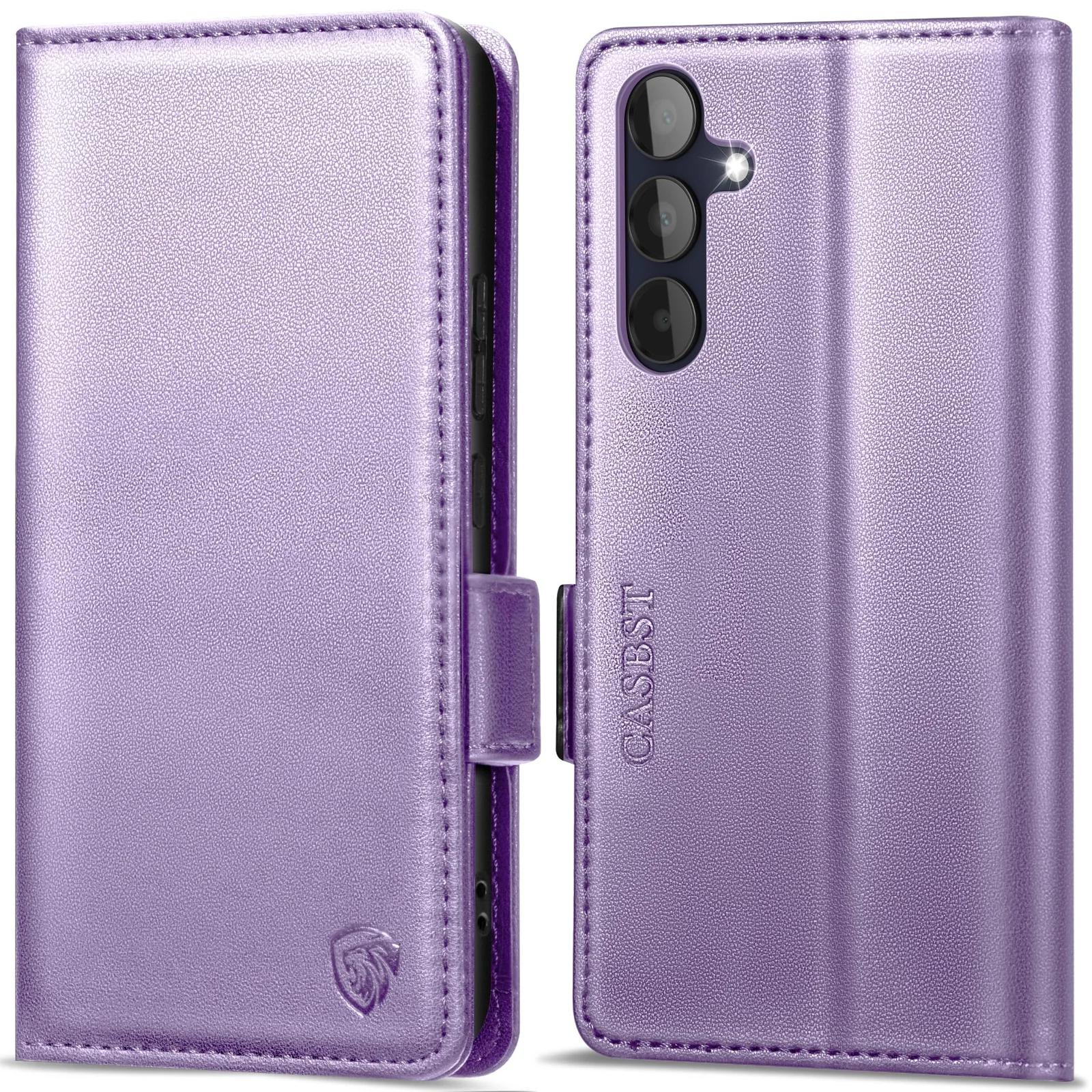 CASBST pehme nahkne klappkate Samsung Galaxy A15 jaoks