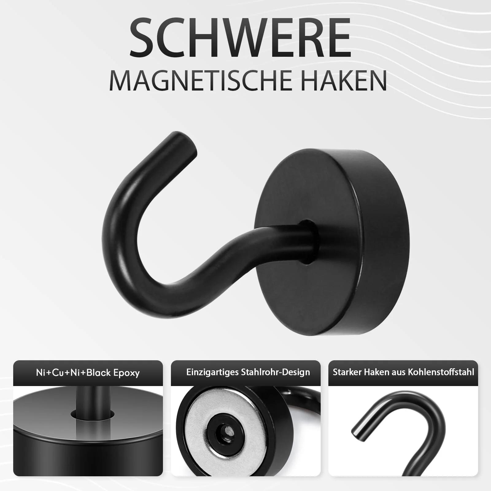 Neosmuk tugev metallmagnethaken 12 kg – mitmekülgne riputaja – pilt 7