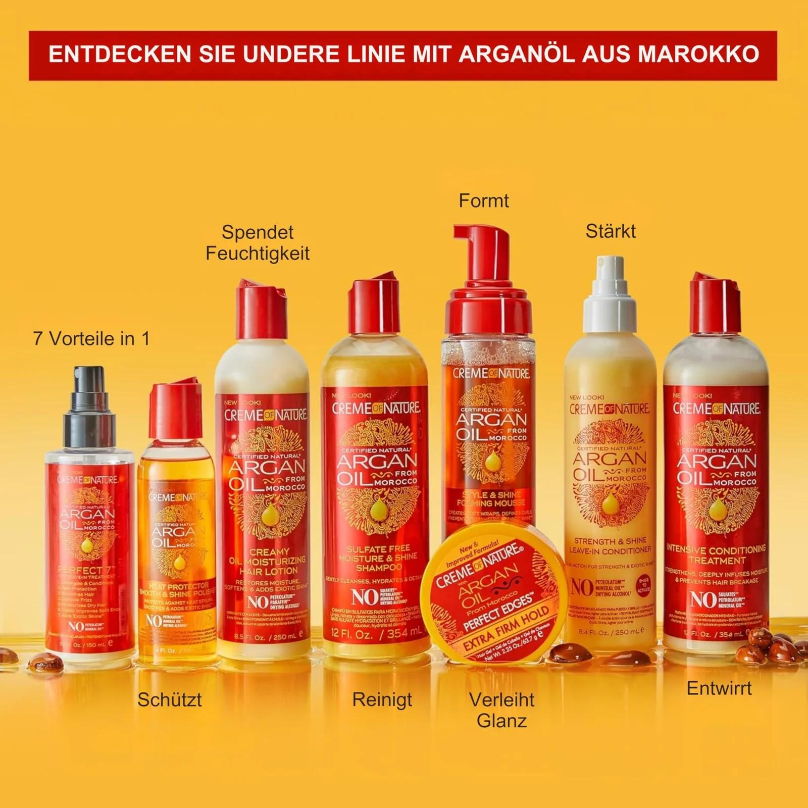 Creme of Nature Argan Oil niisutav juuksehooldus 50 ml – pilt 6