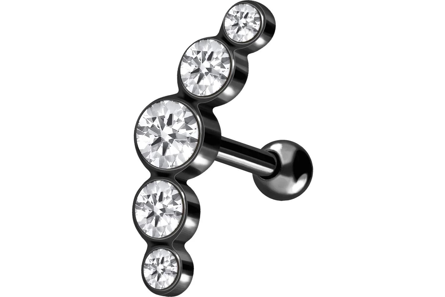 PIERCINGLINE SO437-SW-3-10 piercingud – toote esivaade – ripats charm