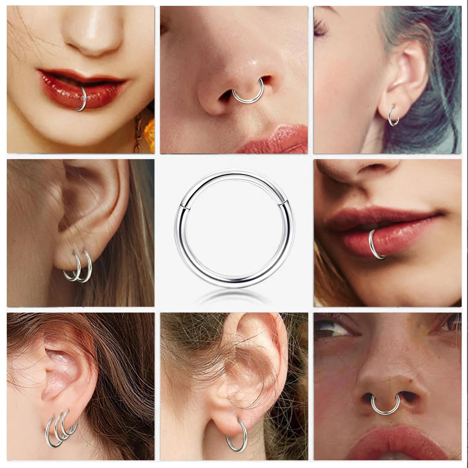 JeweBella hüpoallergeenne kirurgiterasest piercingikomplekt – kasutusnäide
