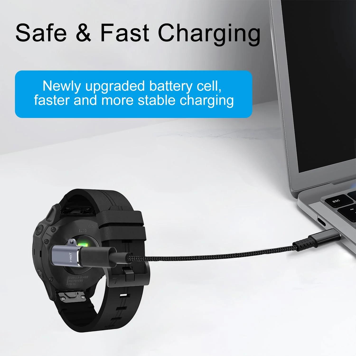 AQSQWQ alati kaasas: kerge USB-C laadija Gar-min kellale – pilt 6