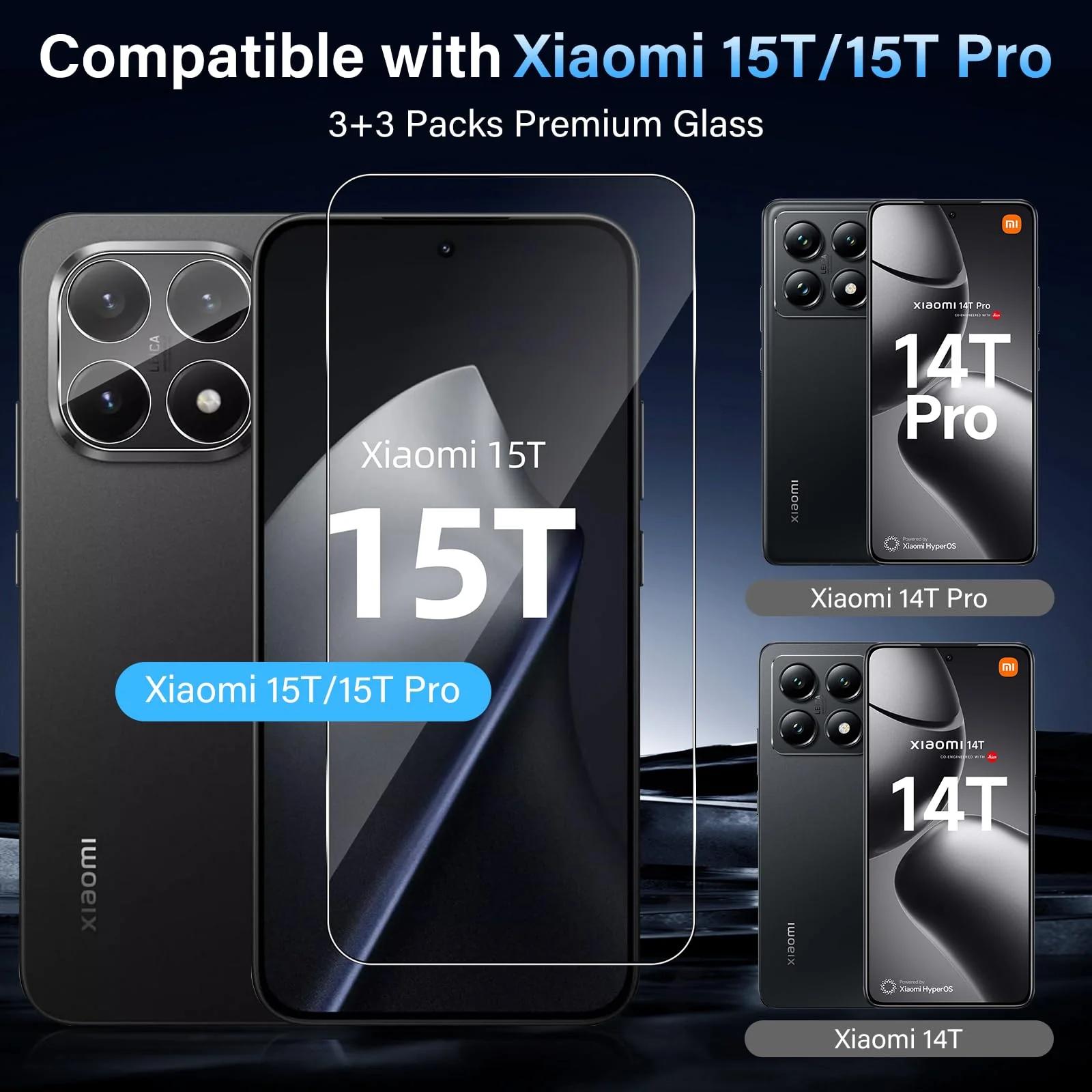 Xunzii tugev 9H kaitseklaas Xiaomi 15T/15T Pro jaoks – pilt 8