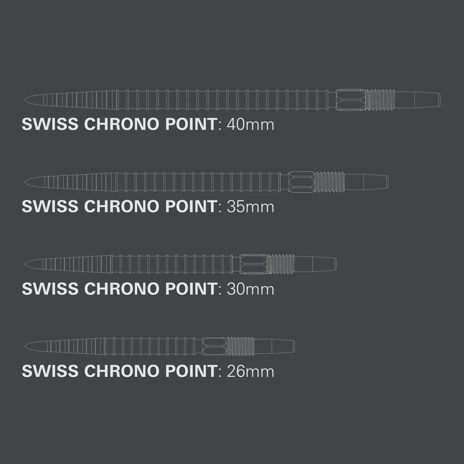 Target Darts terasest Swiss Chrono tipud — vastupidav ja – detailne vaade