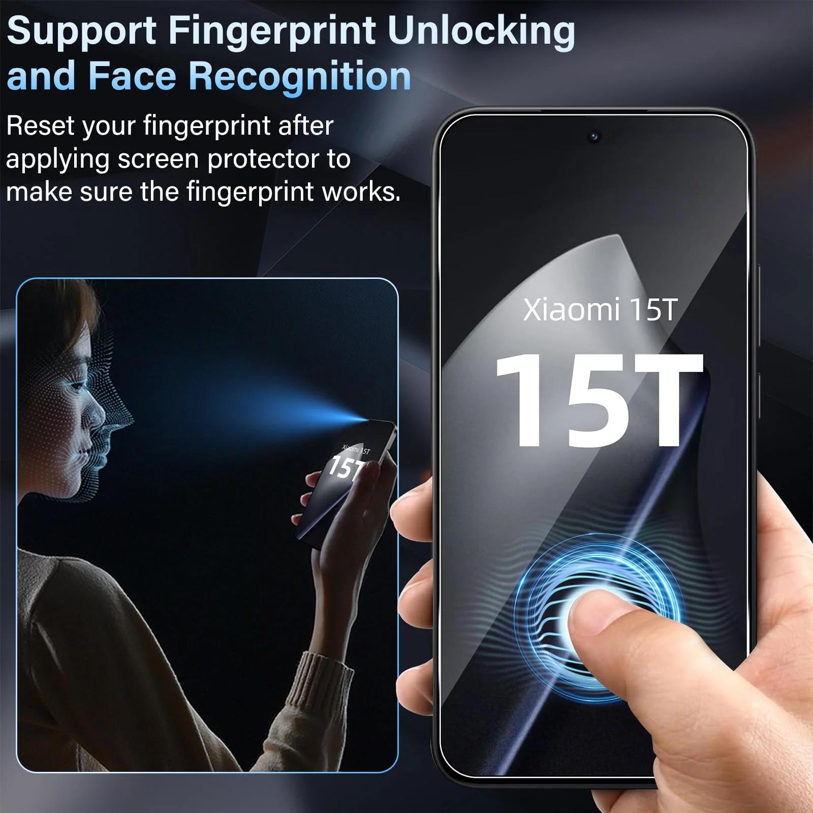 Xunzii tugev 9H kaitseklaas Xiaomi 15T/15T Pro jaoks – pilt 7