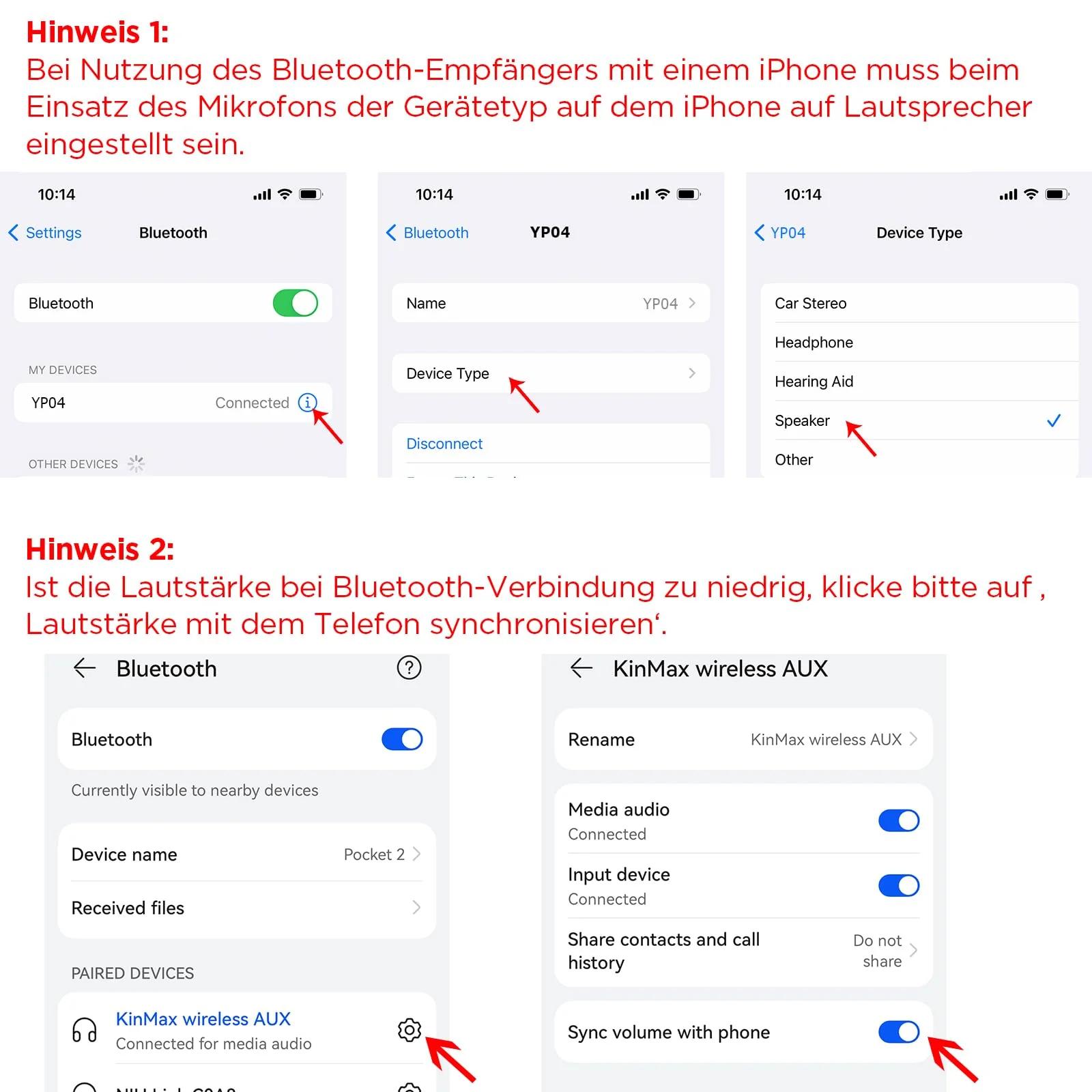 LOKUKA vastupidav Bluetooth-AUX adapter autole ja kõlarile – pilt 7