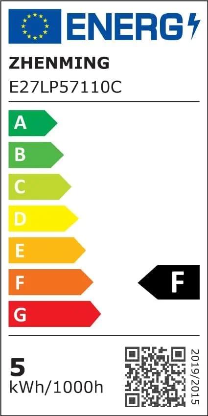 ZHENMING energiasäästlik E27 LED pirn 5W, soe valgus – pilt 9