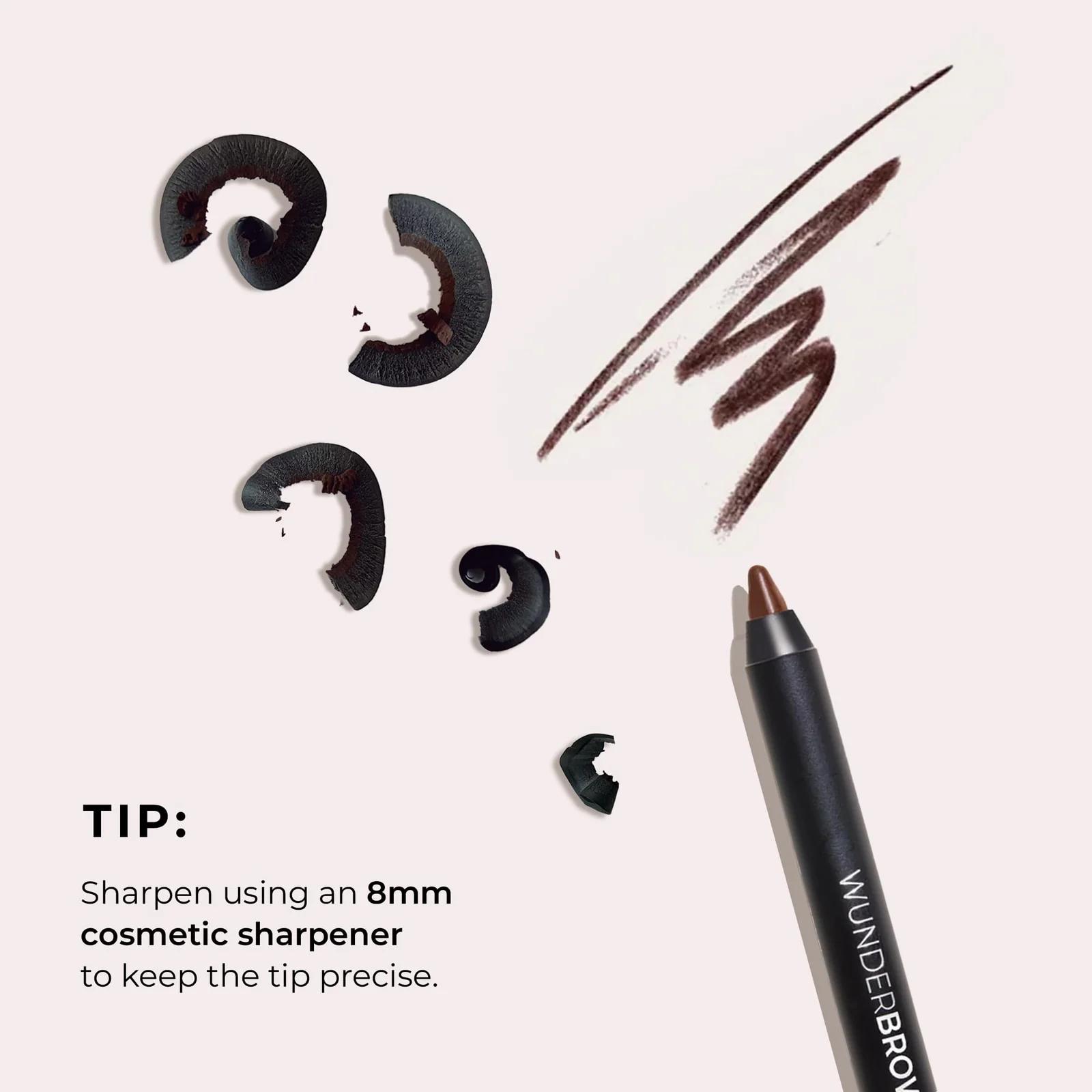 WUNDERBROW püsiv silmapliiats — intensiivne Rich Cocoa toon – detailne vaade