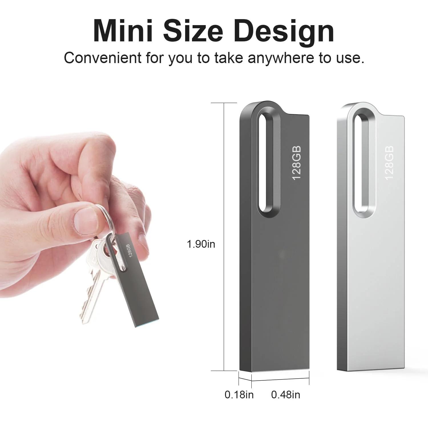 JOIOT vastupidav 128GB USB-mälupulk – ideaalne reisiks – pilt 6