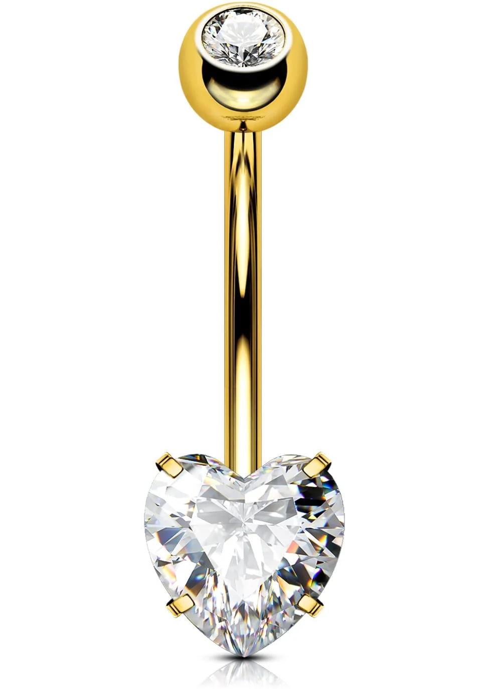 OUFER O-UK-T-NR0034-YG1414 kehakaunistus – toote esivaade – ripats charm