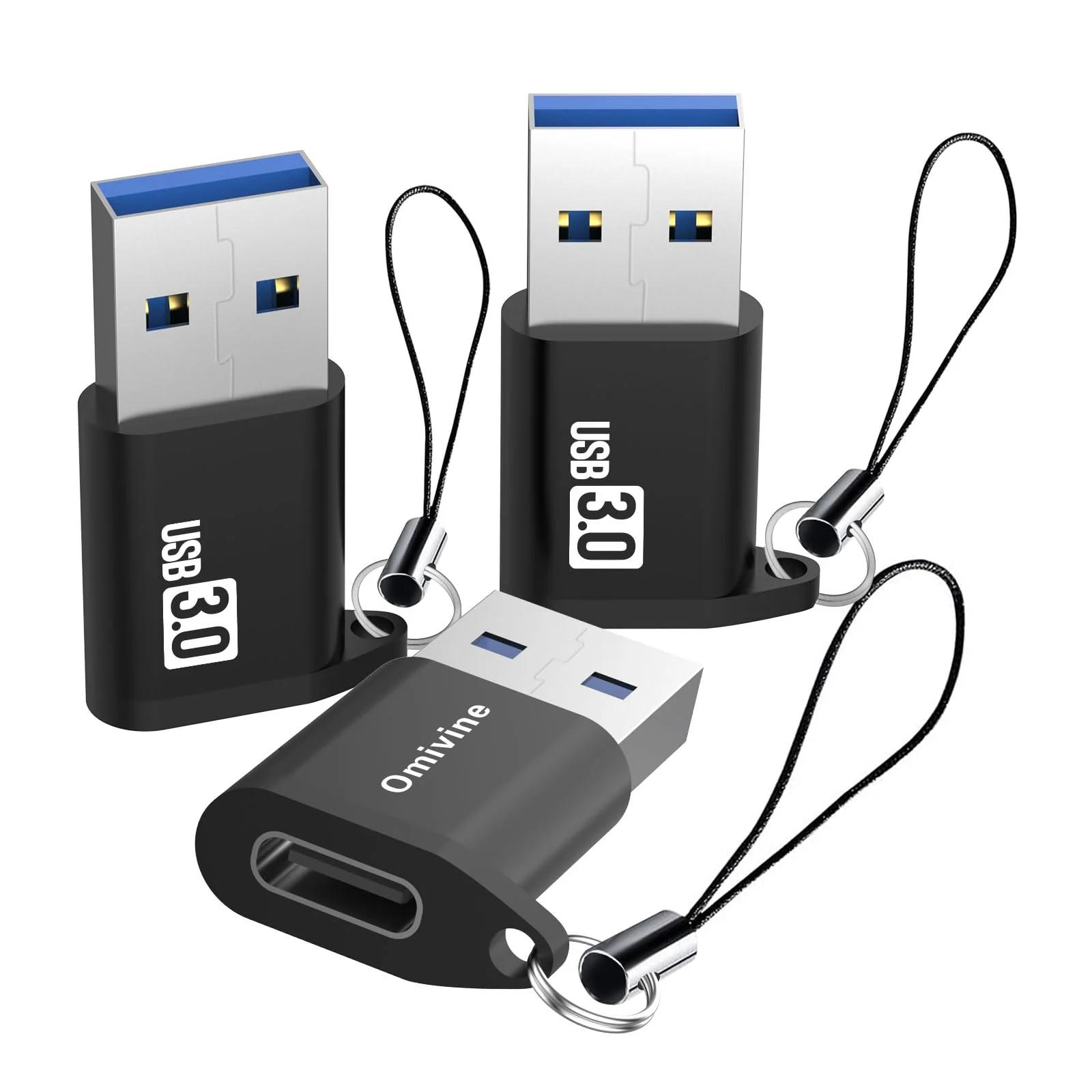 Omivine vastupidav USB-C adapter võtmehoidjaga