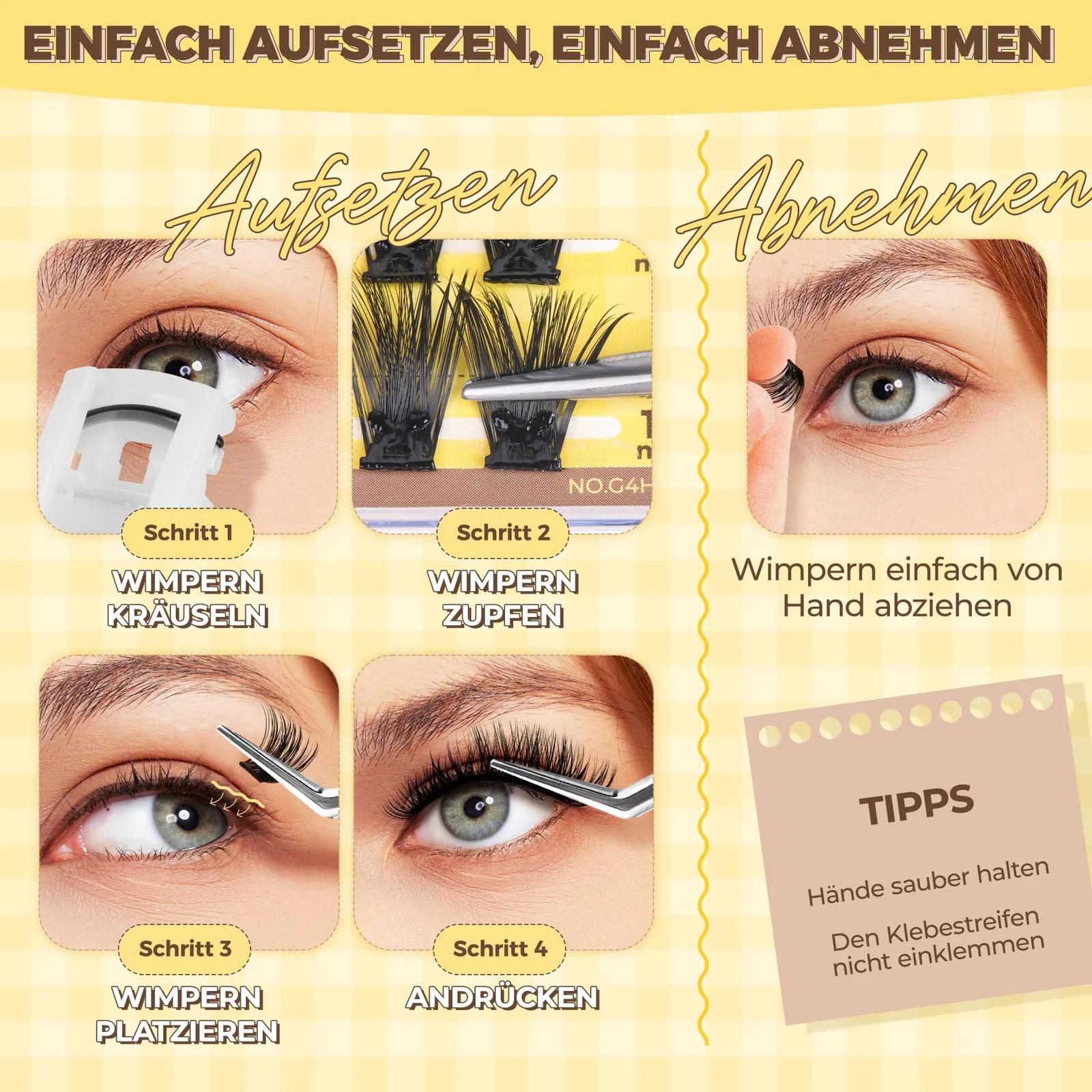 LASHVIEW ise-kleepuvad ripsmeboksid – mugav DIY ilu – pilt 7