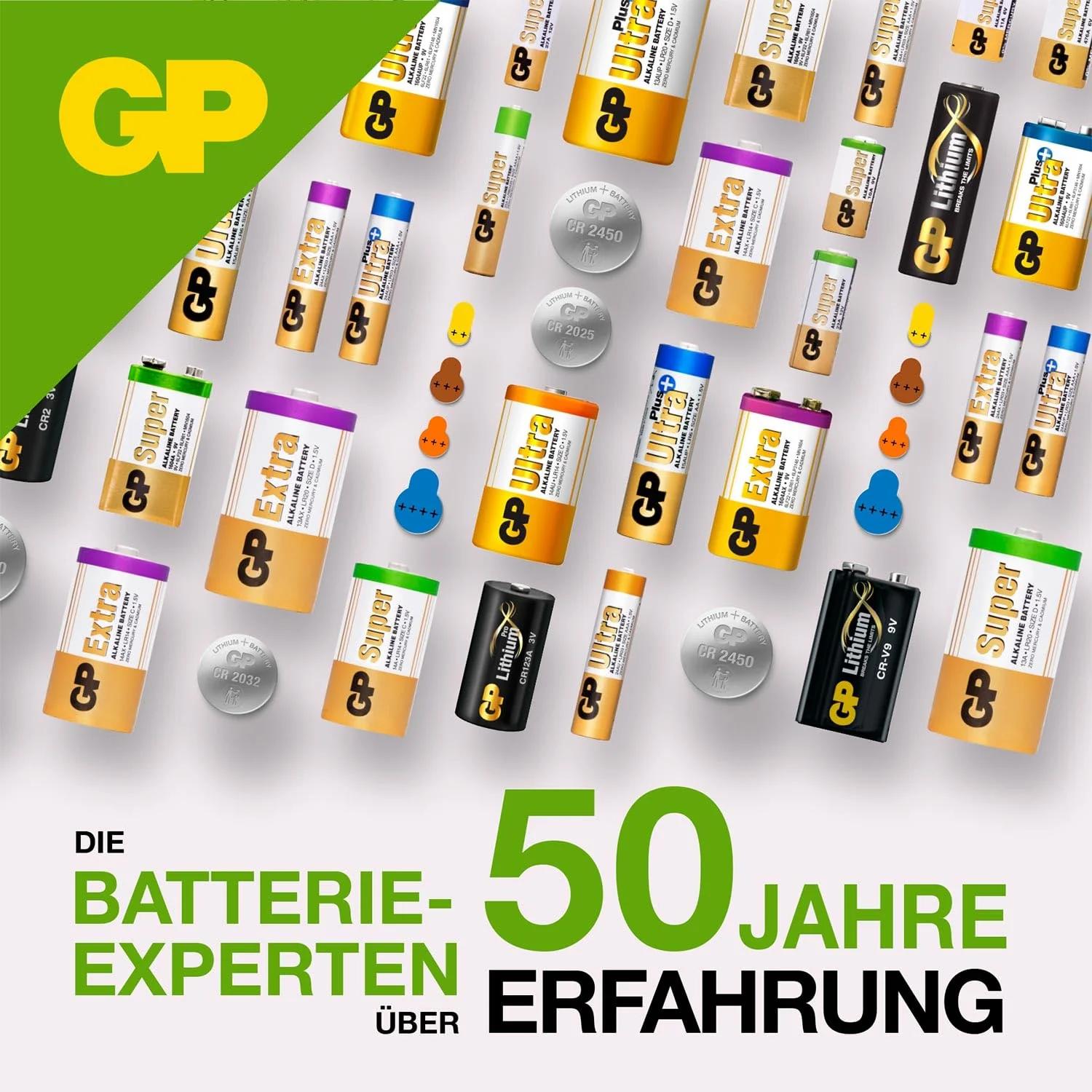 GP tugevalkaline LR1 patarei 1,5V — töökindel varupatarei (8 tk) – pilt 6