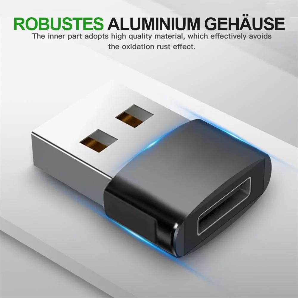 MOELECTRONIX kerge alumiiniumist USB-C adapter — mugav – pakend ja tarvikud