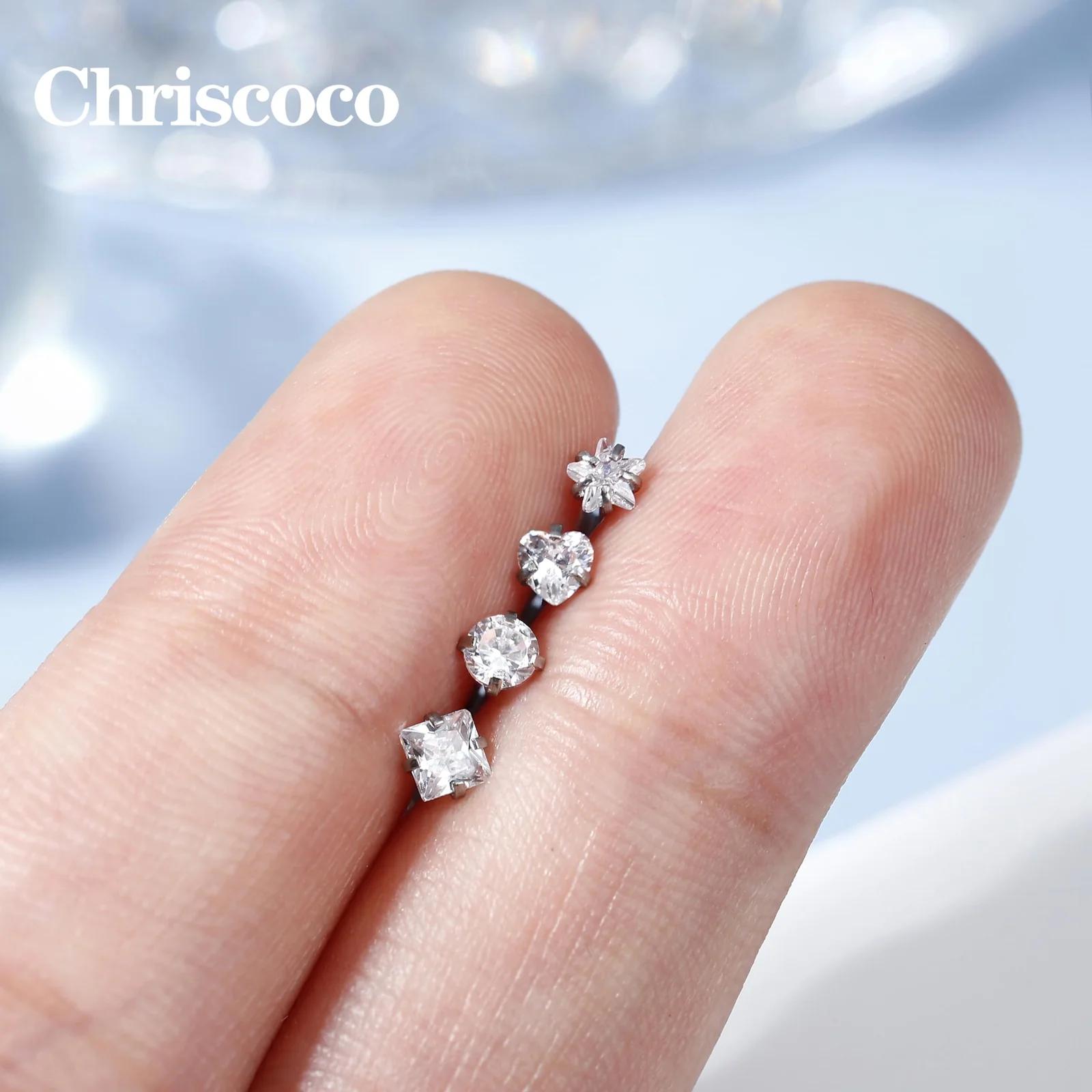 Chriscoco hõbedane 316L piercingset — hüpoallergeenne kingitus – pilt 8