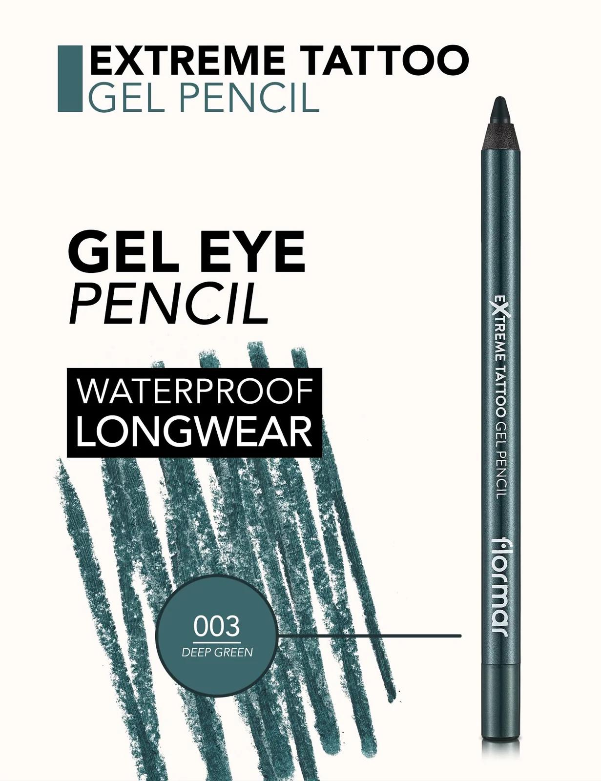 Flormar kauakestev veekindel gel-eyeliner – intensiivne pigment – pakend ja tarvikud